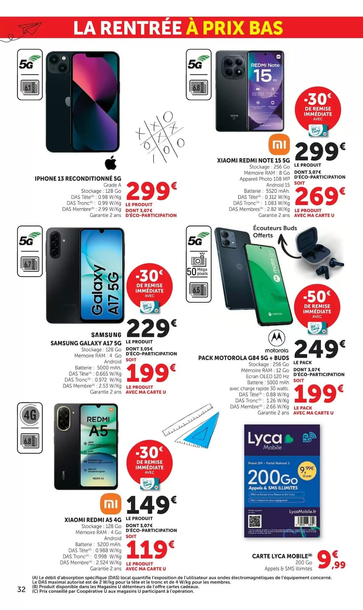 Prospectus promotionnel Hyper U valable à partir du 07/07/2026 - Page 32.