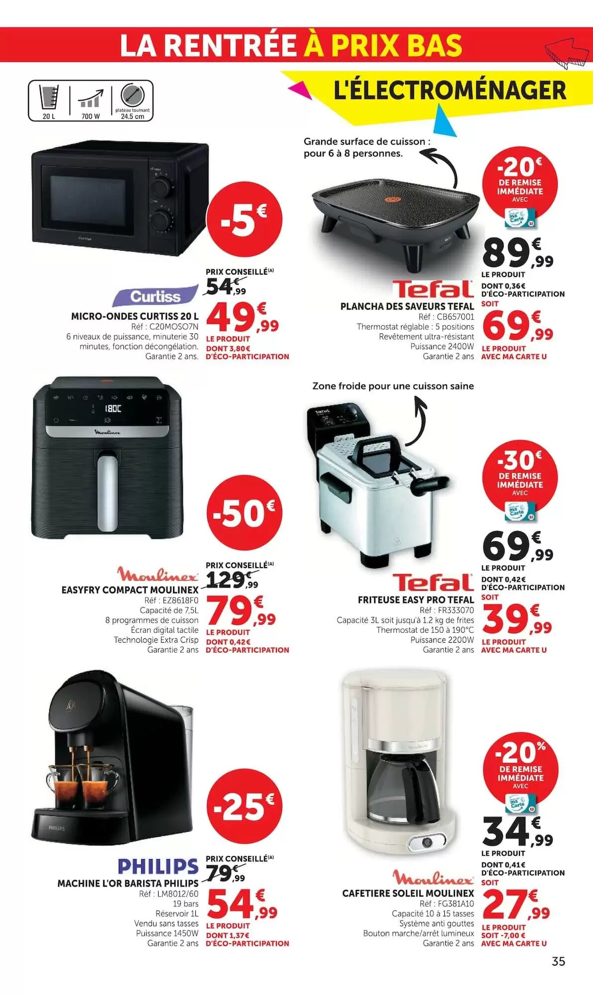 Prospectus promotionnel Hyper U valable à partir du 07/07/2026 - Page 35.