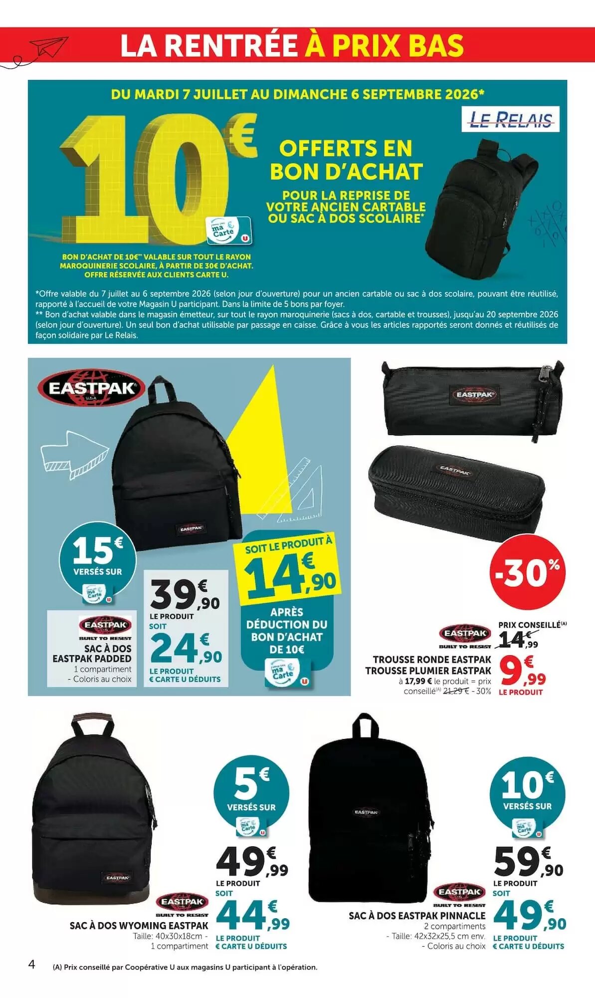 Prospectus promotionnel Hyper U valable à partir du 07/07/2026 - Page 4.