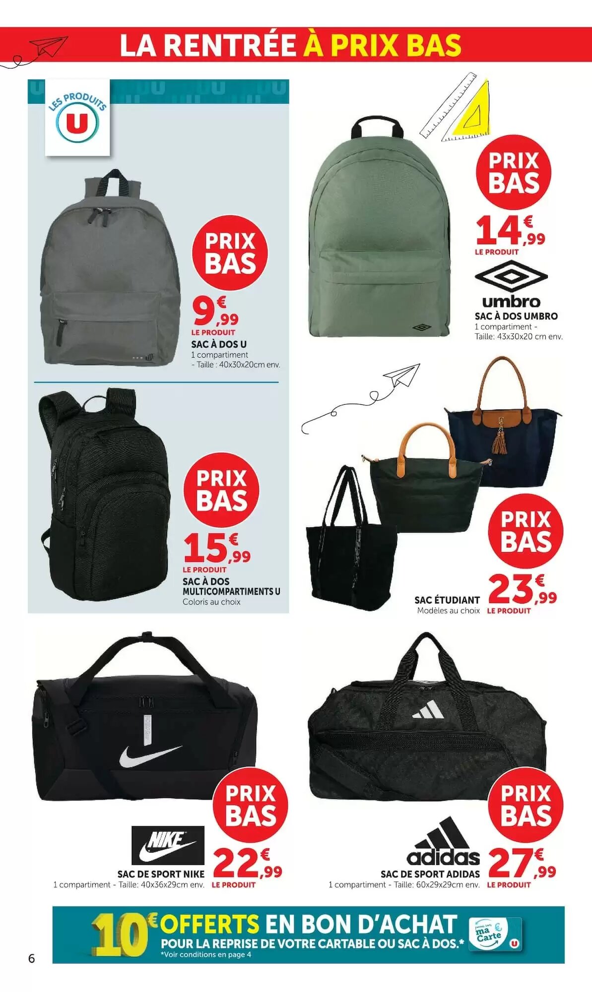 Prospectus promotionnel Hyper U valable à partir du 07/07/2026 - Page 6.