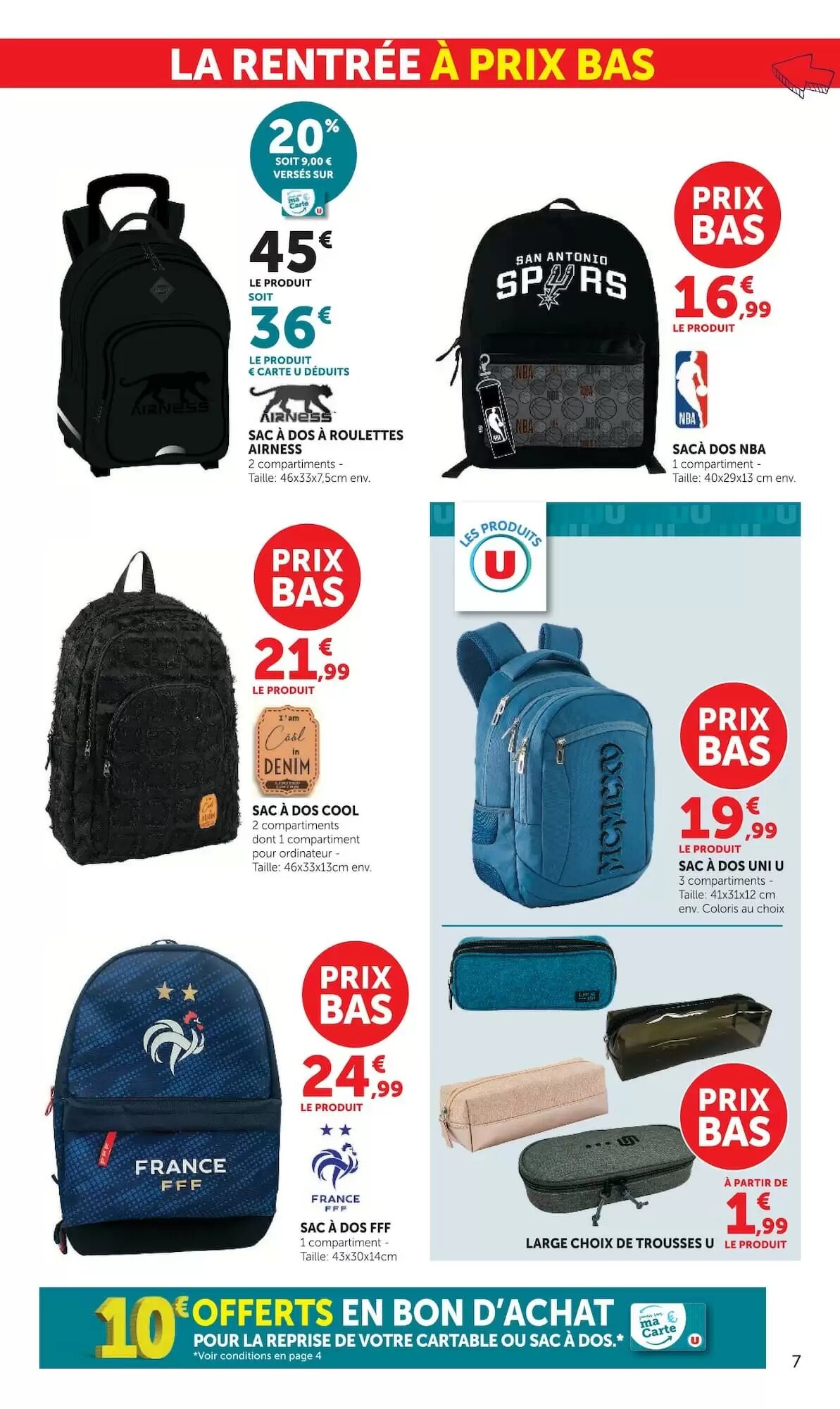 Prospectus promotionnel Hyper U valable à partir du 07/07/2026 - Page 7.