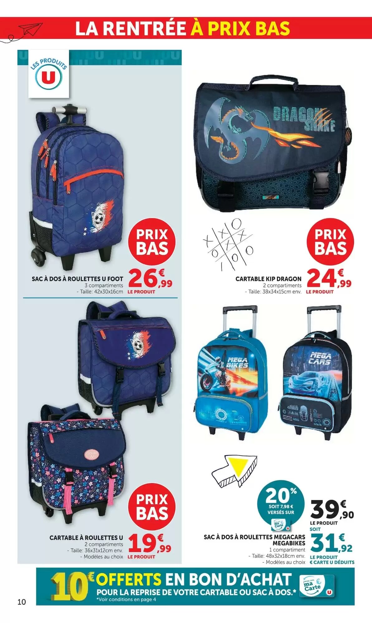 Prospectus promotionnel Super U valable à partir du 07/07/2026 - Page 10.