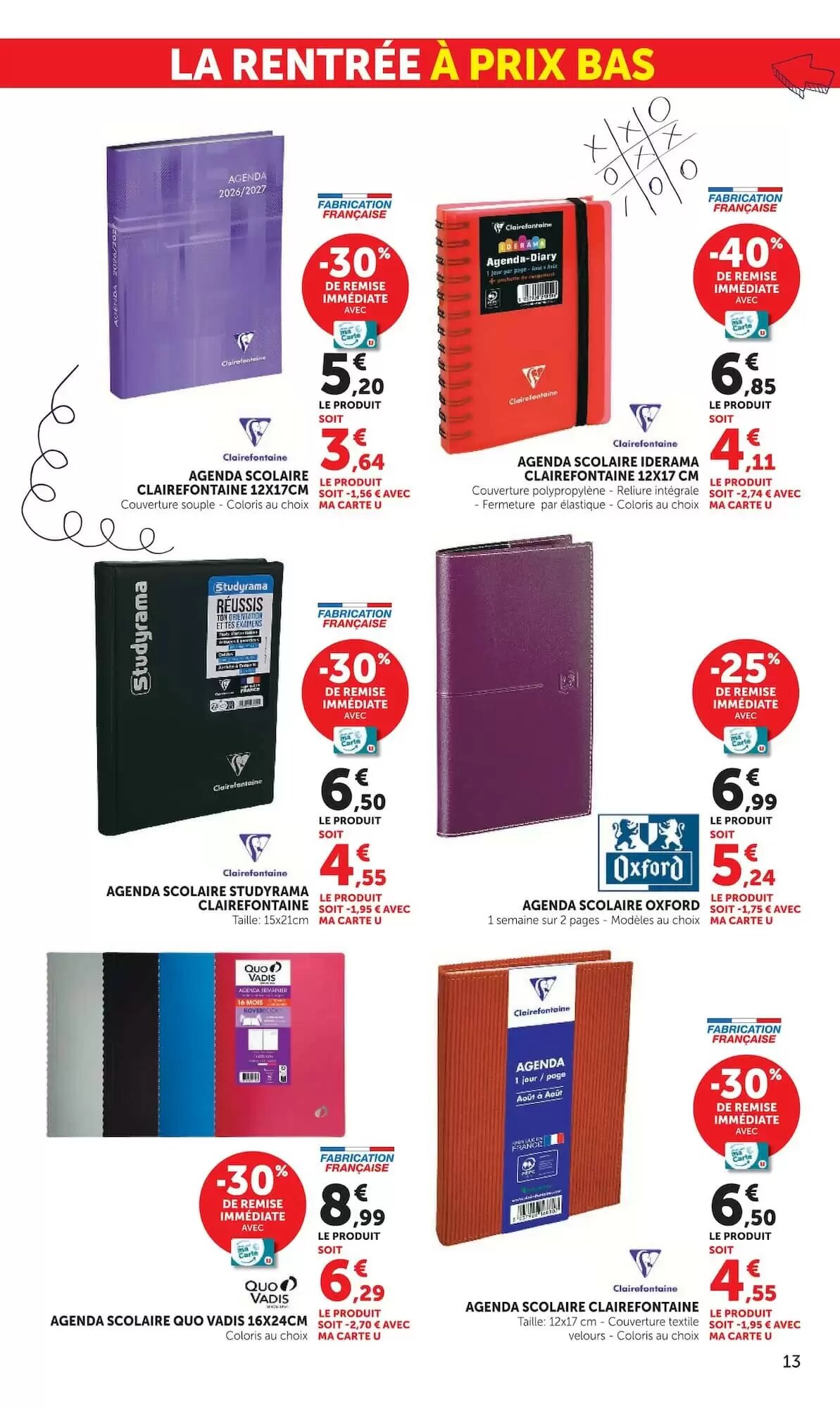 Prospectus promotionnel Super U valable à partir du 07/07/2026 - Page 13.