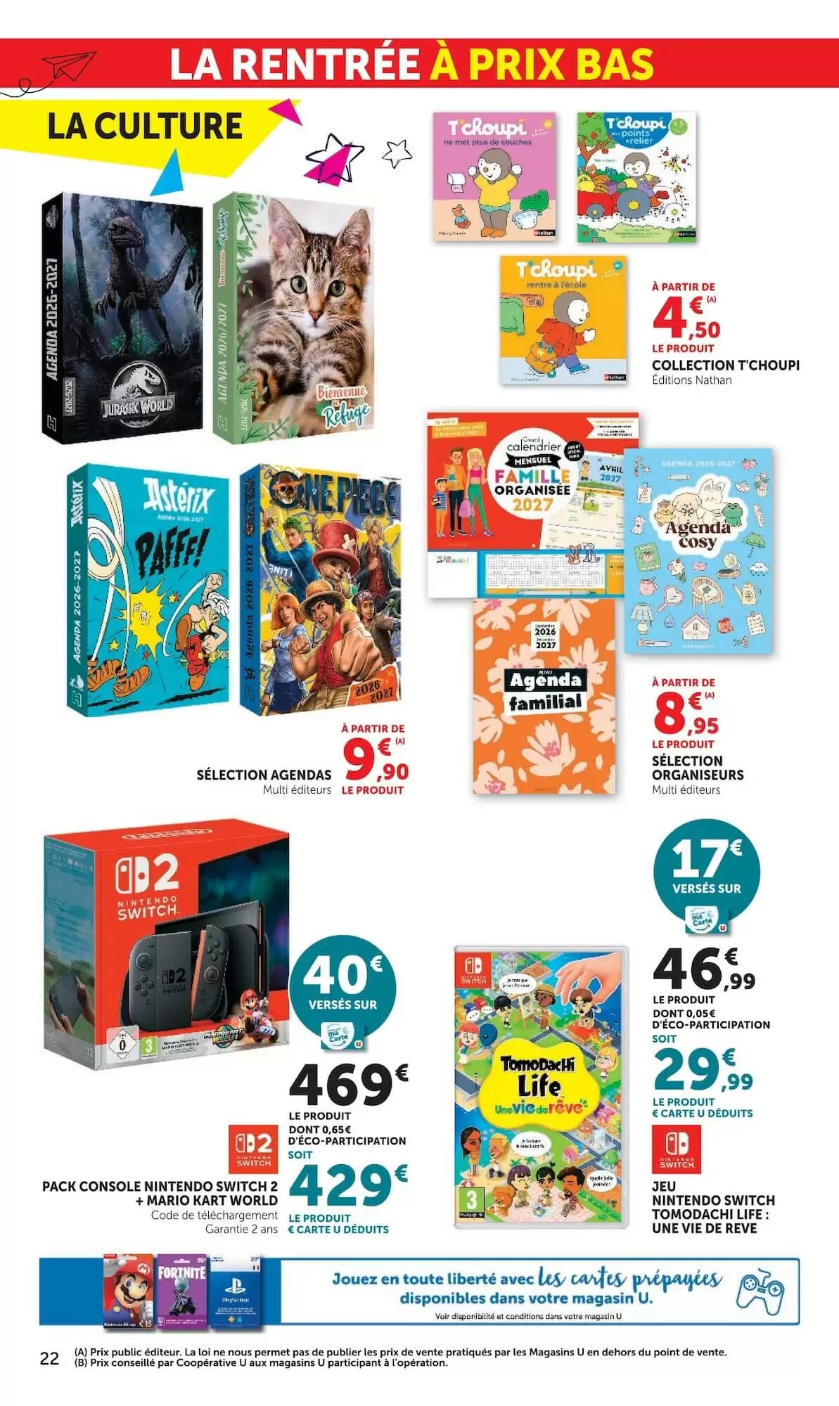 Prospectus promotionnel Super U valable à partir du 07/07/2026 - Page 22.