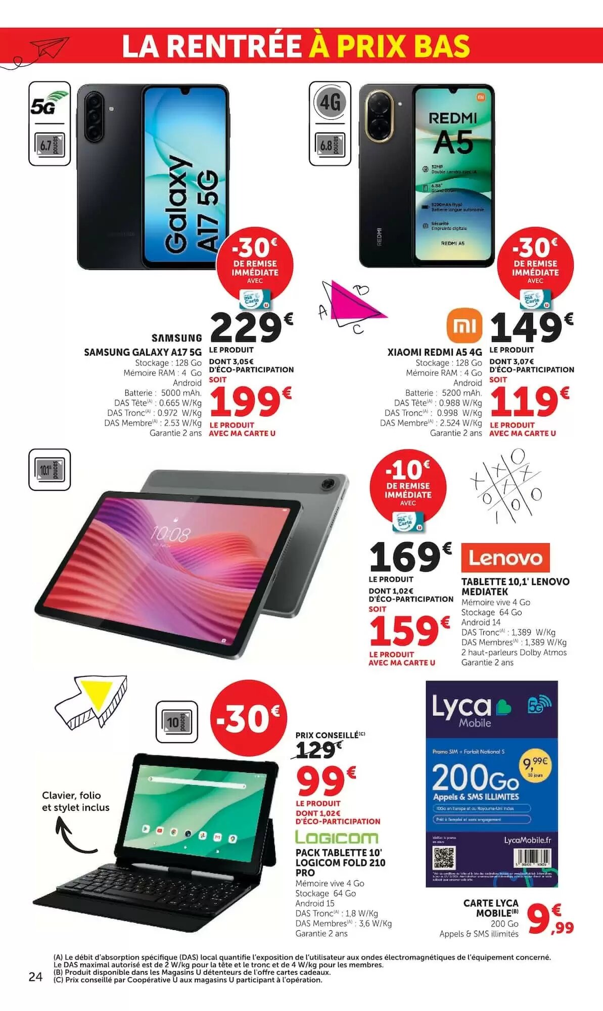 Prospectus promotionnel Super U valable à partir du 07/07/2026 - Page 24.