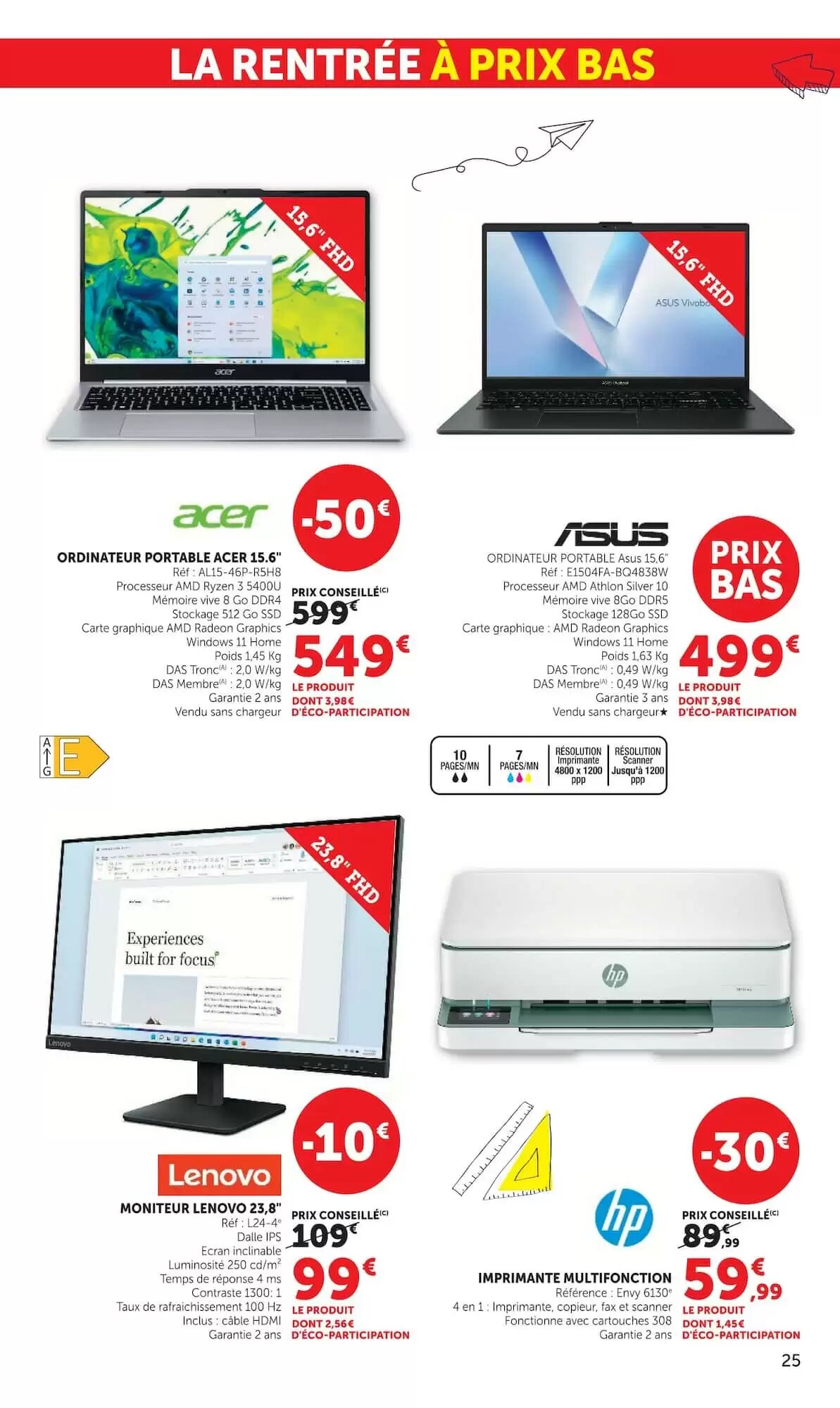 Prospectus promotionnel Super U valable à partir du 07/07/2026 - Page 25.
