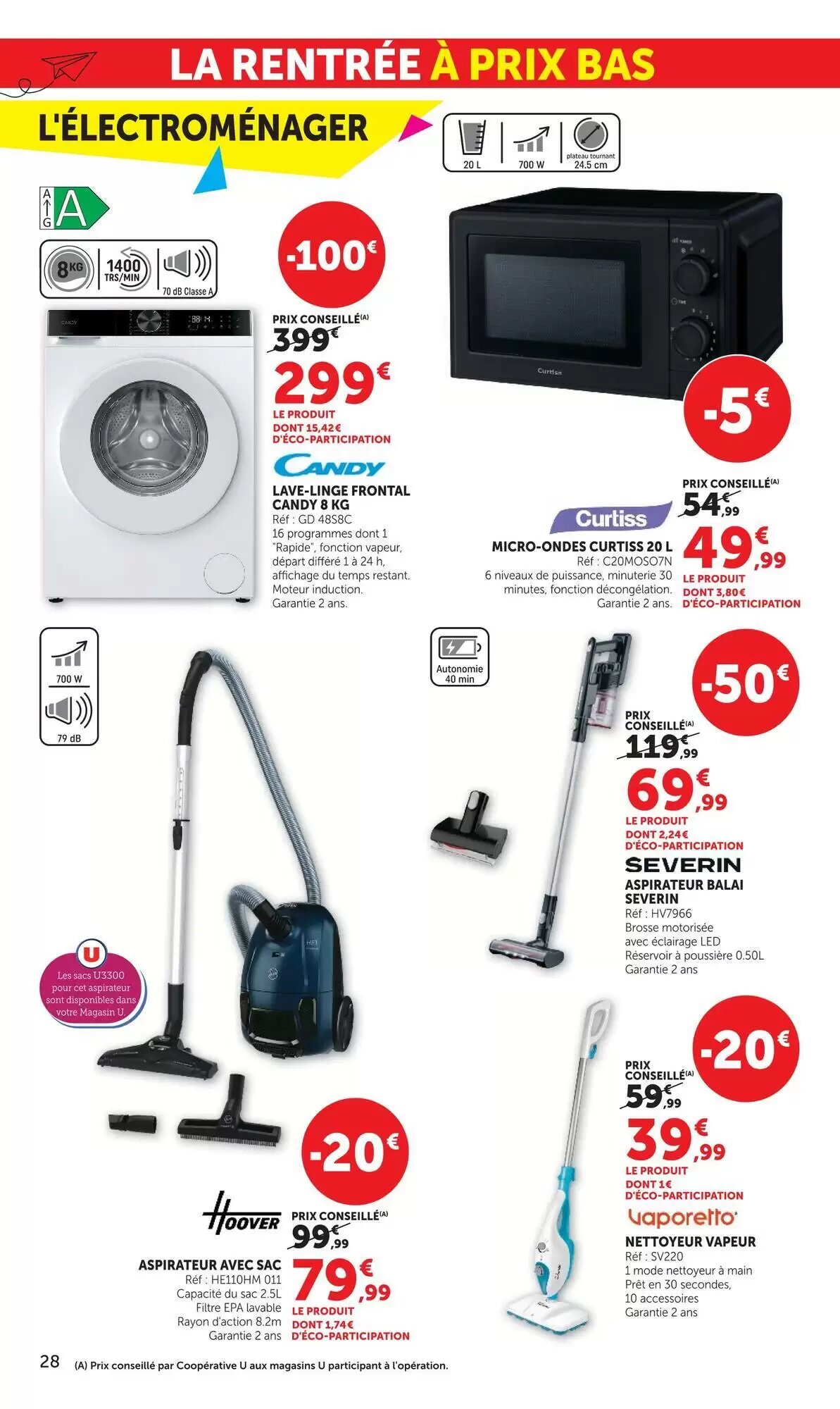 Prospectus promotionnel Super U valable à partir du 07/07/2026 - Page 28.