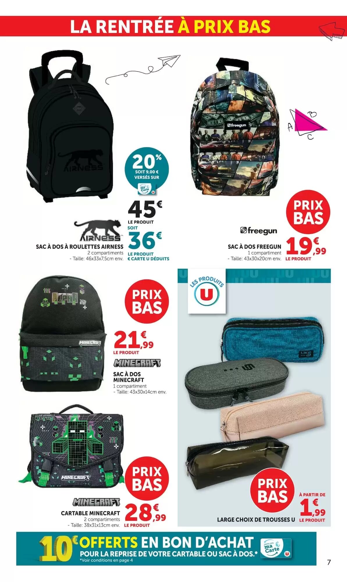 Prospectus promotionnel Super U valable à partir du 07/07/2026 - Page 7.