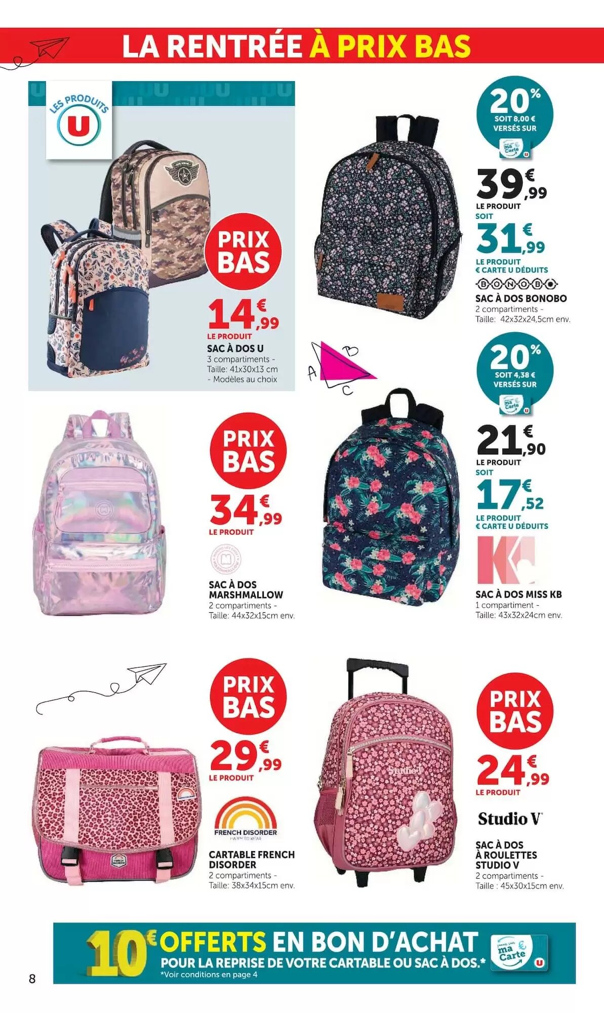 Prospectus promotionnel Super U valable à partir du 07/07/2026 - Page 8.