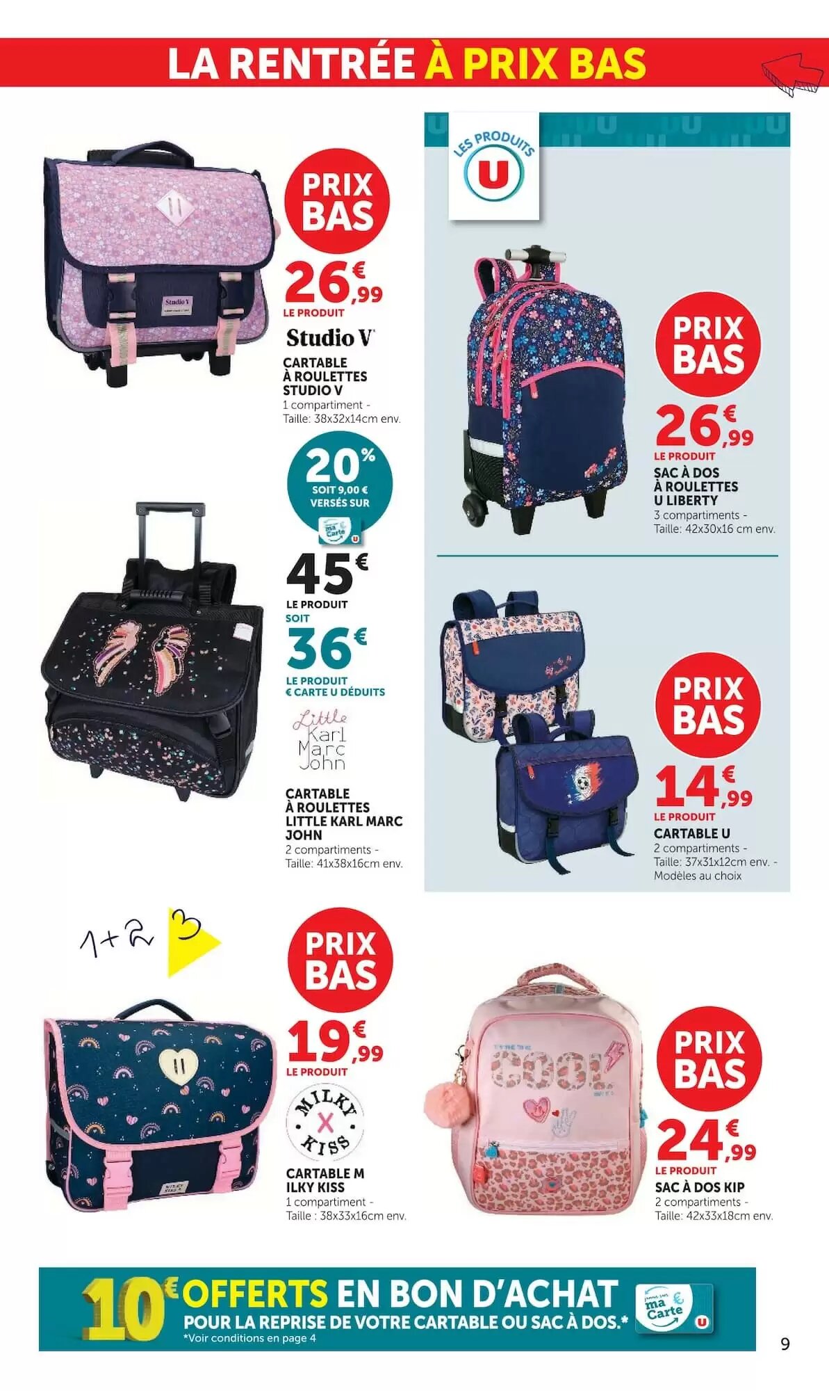 Prospectus promotionnel Super U valable à partir du 07/07/2026 - Page 9.