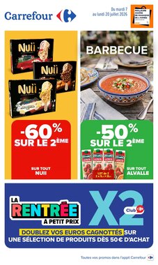 Prospectus promotionnel Carrefour valable à partir du 07/07/2026