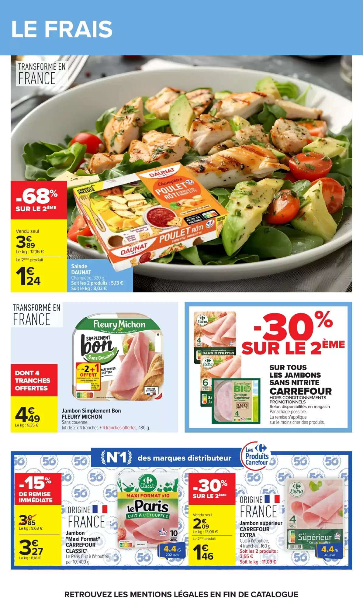 Prospectus promotionnel Carrefour valable à partir du 07/07/2026 - Page 50.
