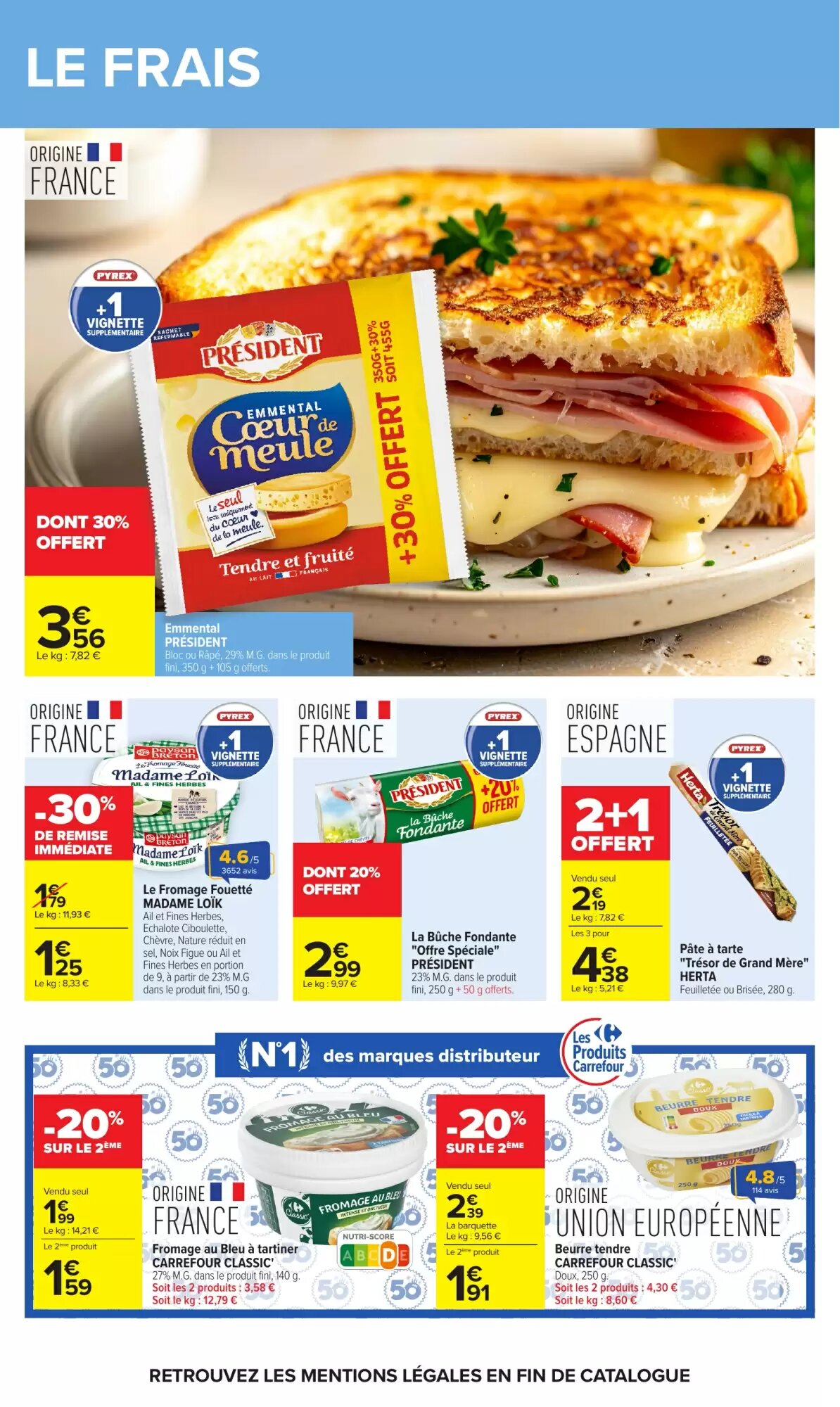 Prospectus promotionnel Carrefour valable à partir du 07/07/2026 - Page 54.