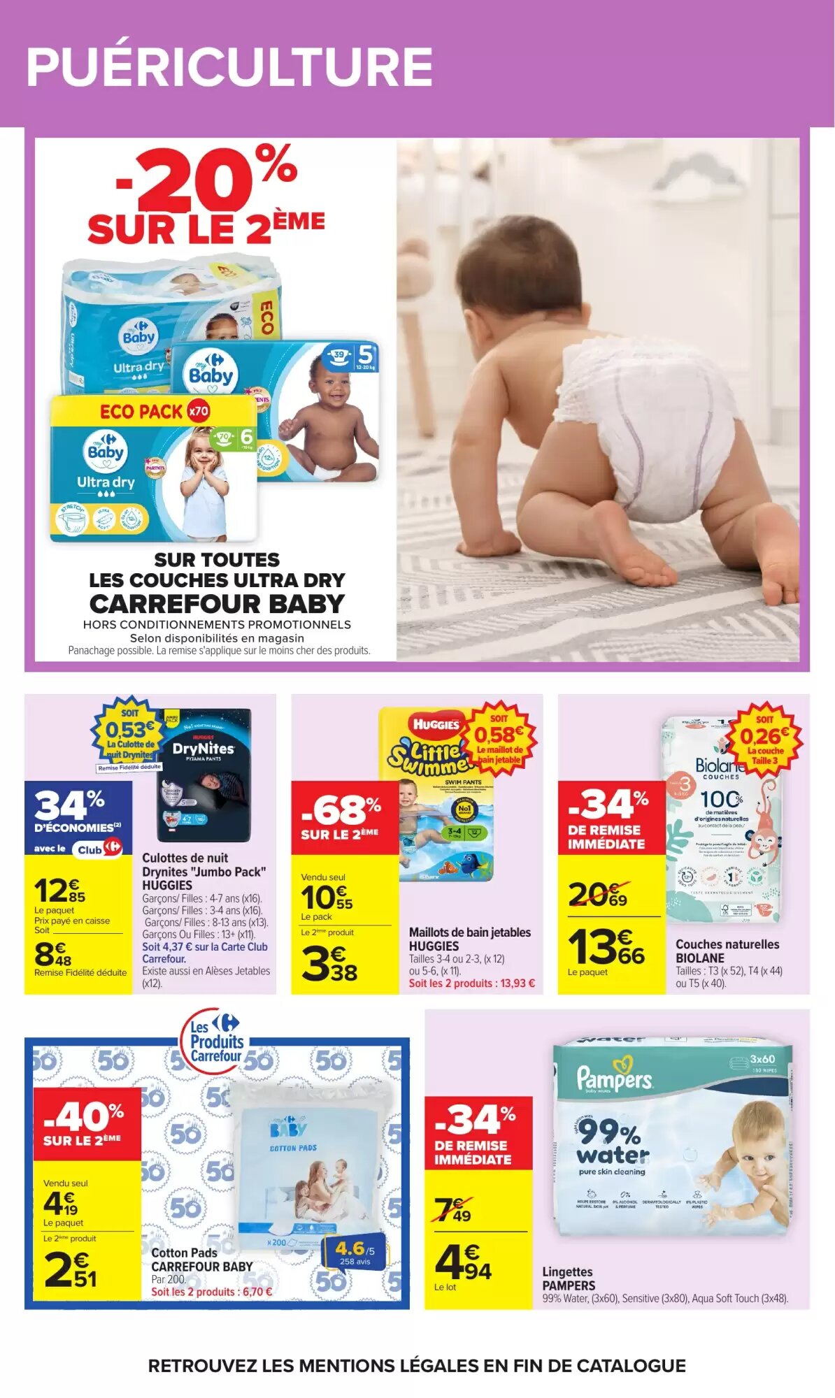 Prospectus promotionnel Carrefour valable à partir du 07/07/2026 - Page 61.