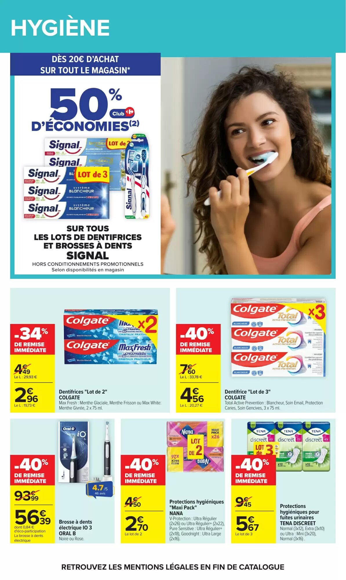 Prospectus promotionnel Carrefour valable à partir du 07/07/2026 - Page 64.