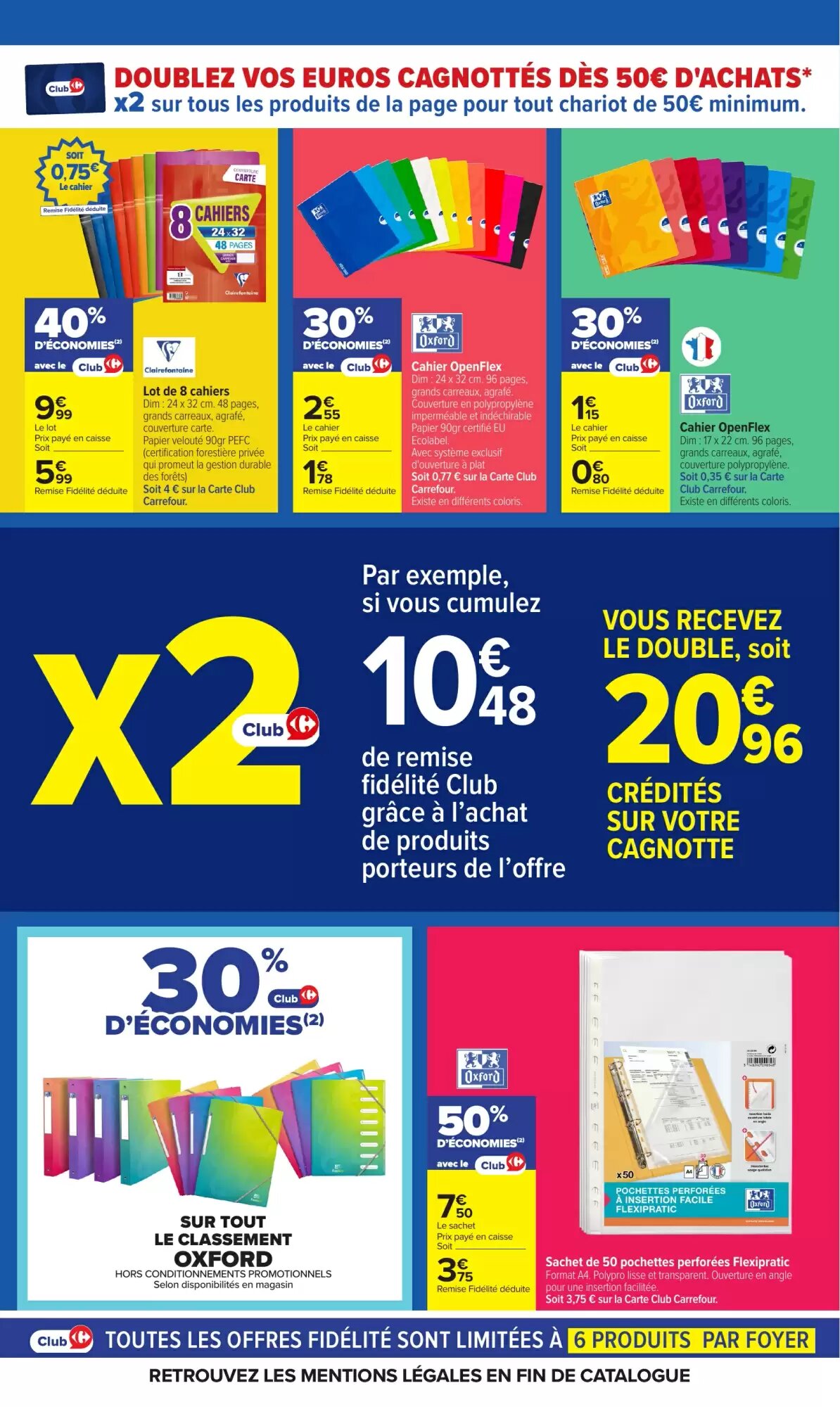 Prospectus promotionnel Carrefour valable à partir du 07/07/2026 - Page 76.
