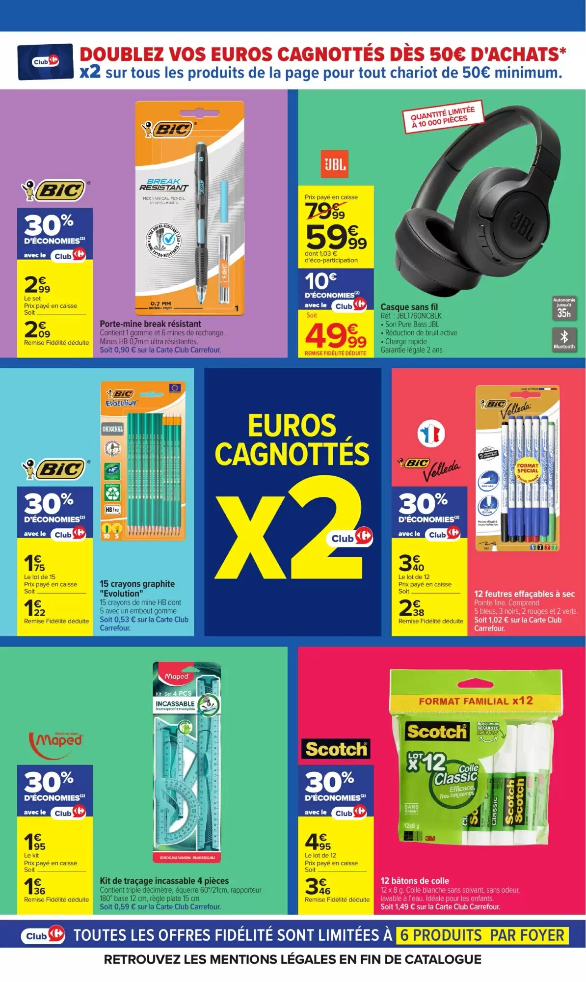 Prospectus promotionnel Carrefour valable à partir du 07/07/2026 - Page 77.