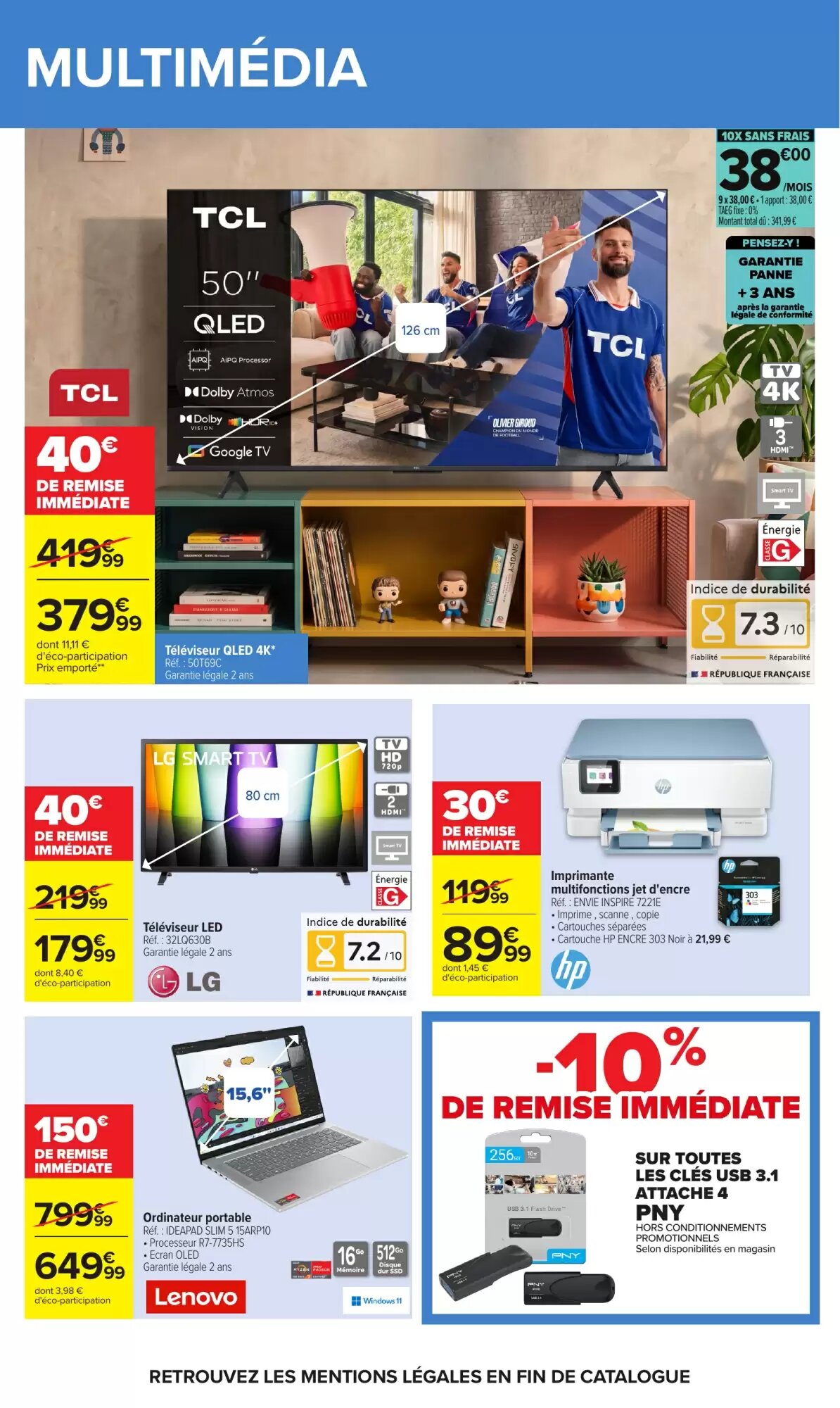 Prospectus promotionnel Carrefour valable à partir du 07/07/2026 - Page 84.