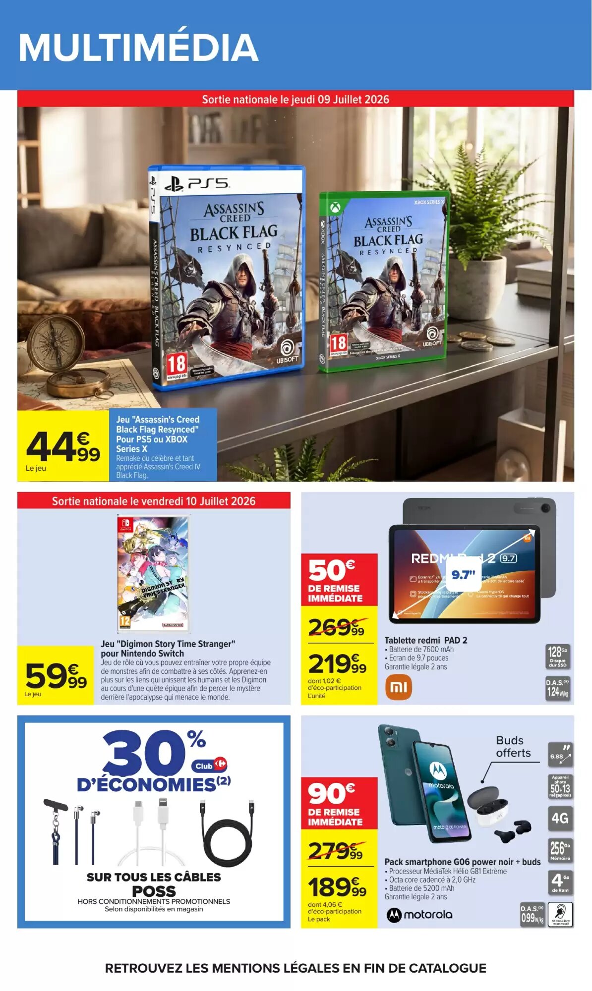 Prospectus promotionnel Carrefour valable à partir du 07/07/2026 - Page 85.