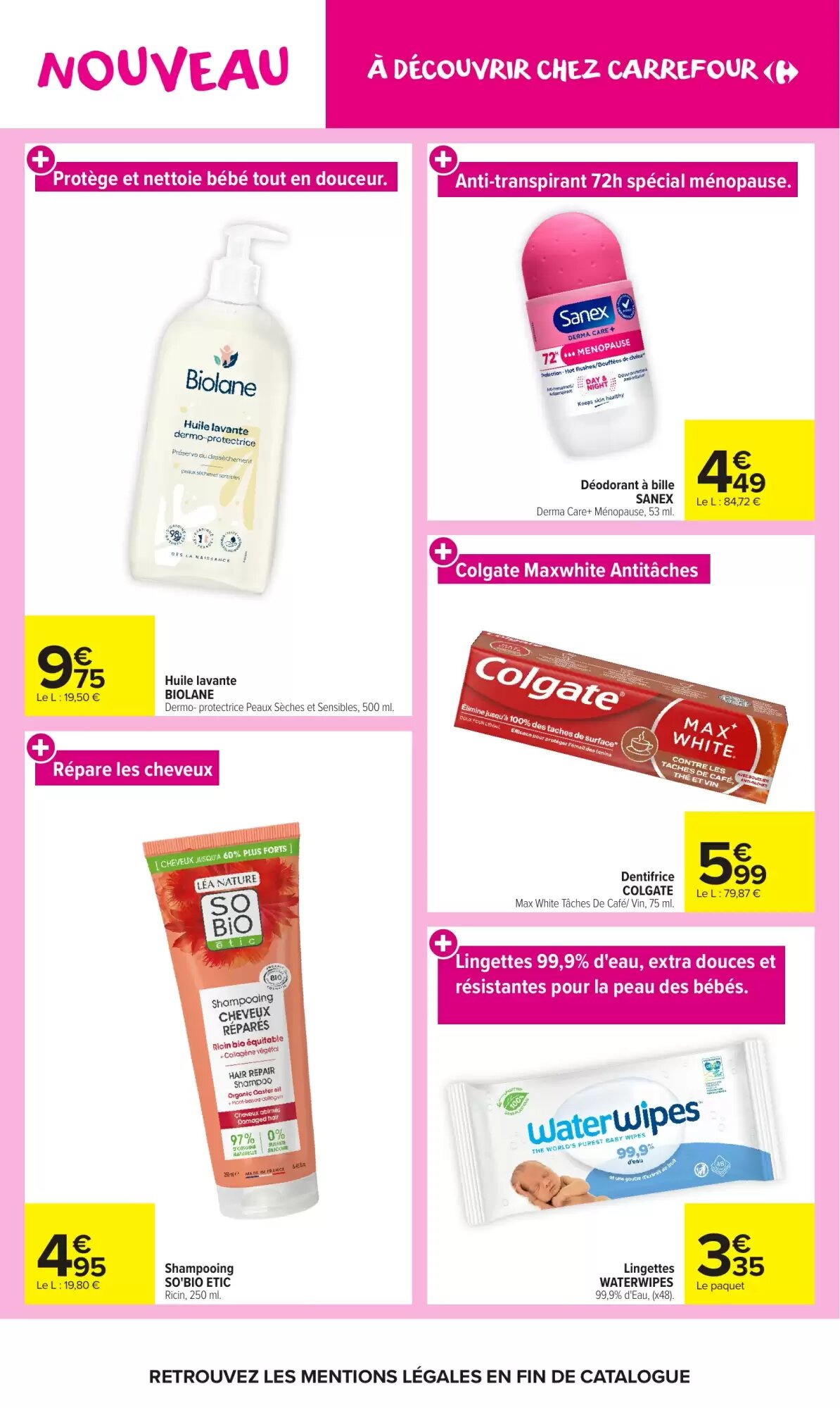 Prospectus promotionnel Carrefour Market valable à partir du 07/07/2026 - Page 10.