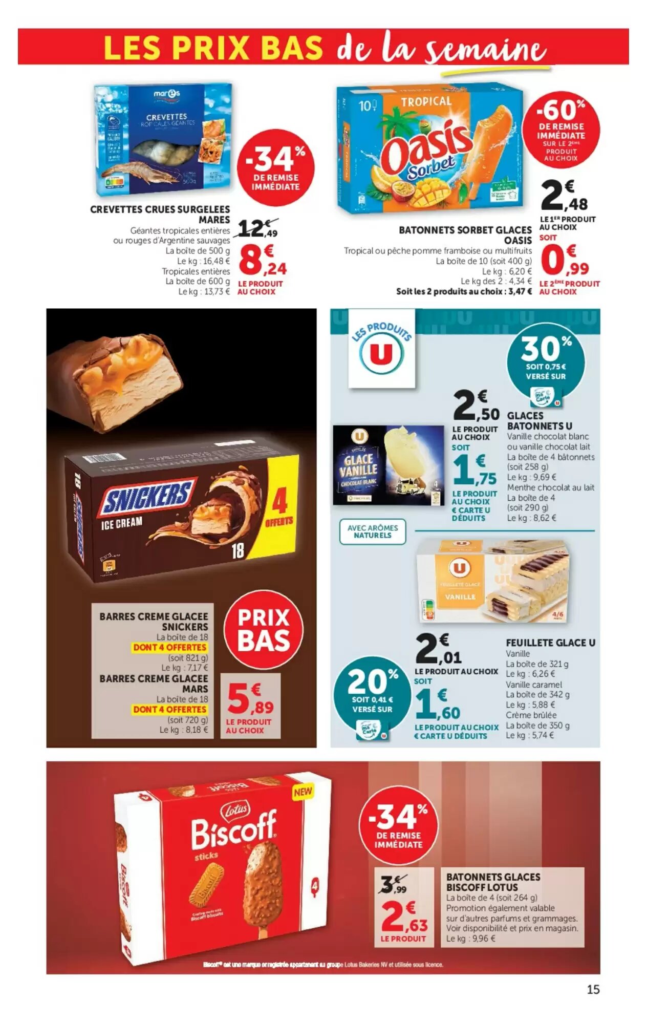 Prospectus promotionnel Super U valable à partir du 07/07/2026 - Page 15.