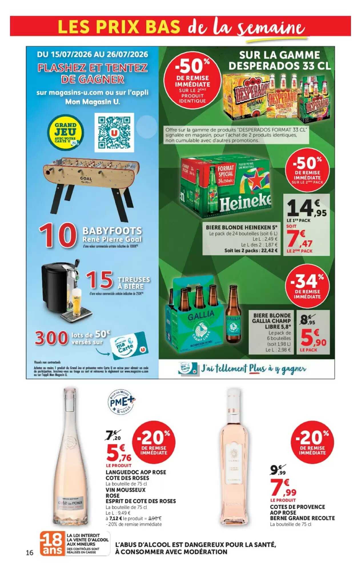 Prospectus promotionnel Super U valable à partir du 07/07/2026 - Page 16.