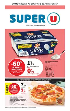 Prospectus promotionnel Super U valable à partir du 07/07/2026