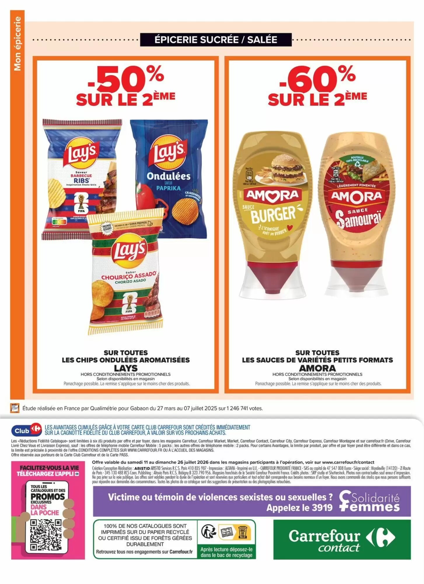Prospectus promotionnel Carrefour valable à partir du 11/07/2026 - Page 16.