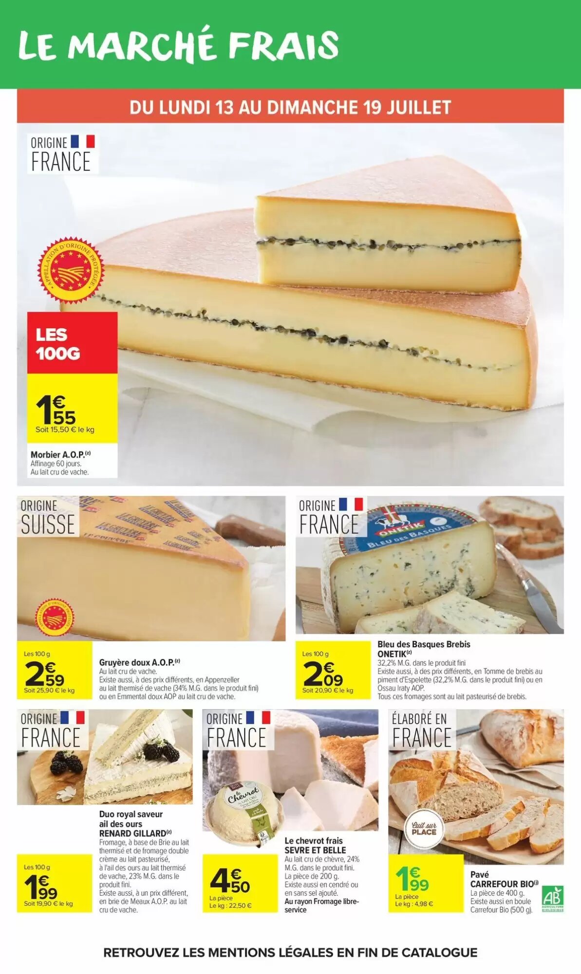 Prospectus promotionnel Carrefour valable à partir du 13/07/2026 - Page 26.