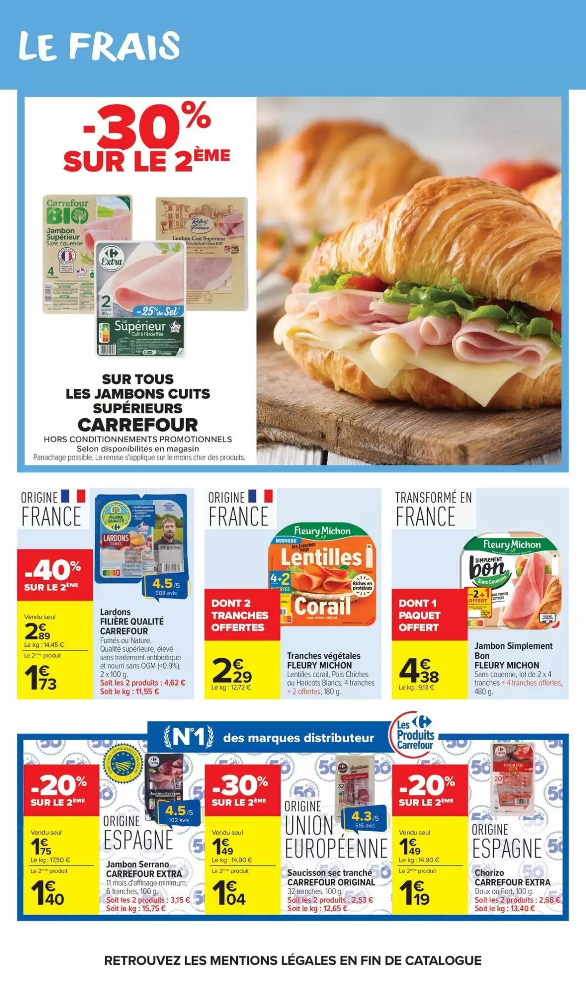 Prospectus promotionnel Carrefour valable à partir du 13/07/2026 - Page 31.