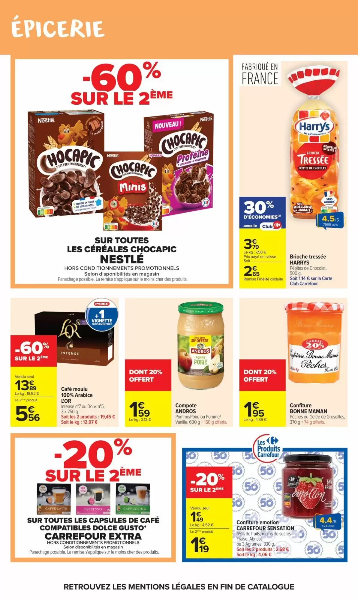 Prospectus promotionnel Carrefour valable à partir du 13/07/2026 - Page 34.