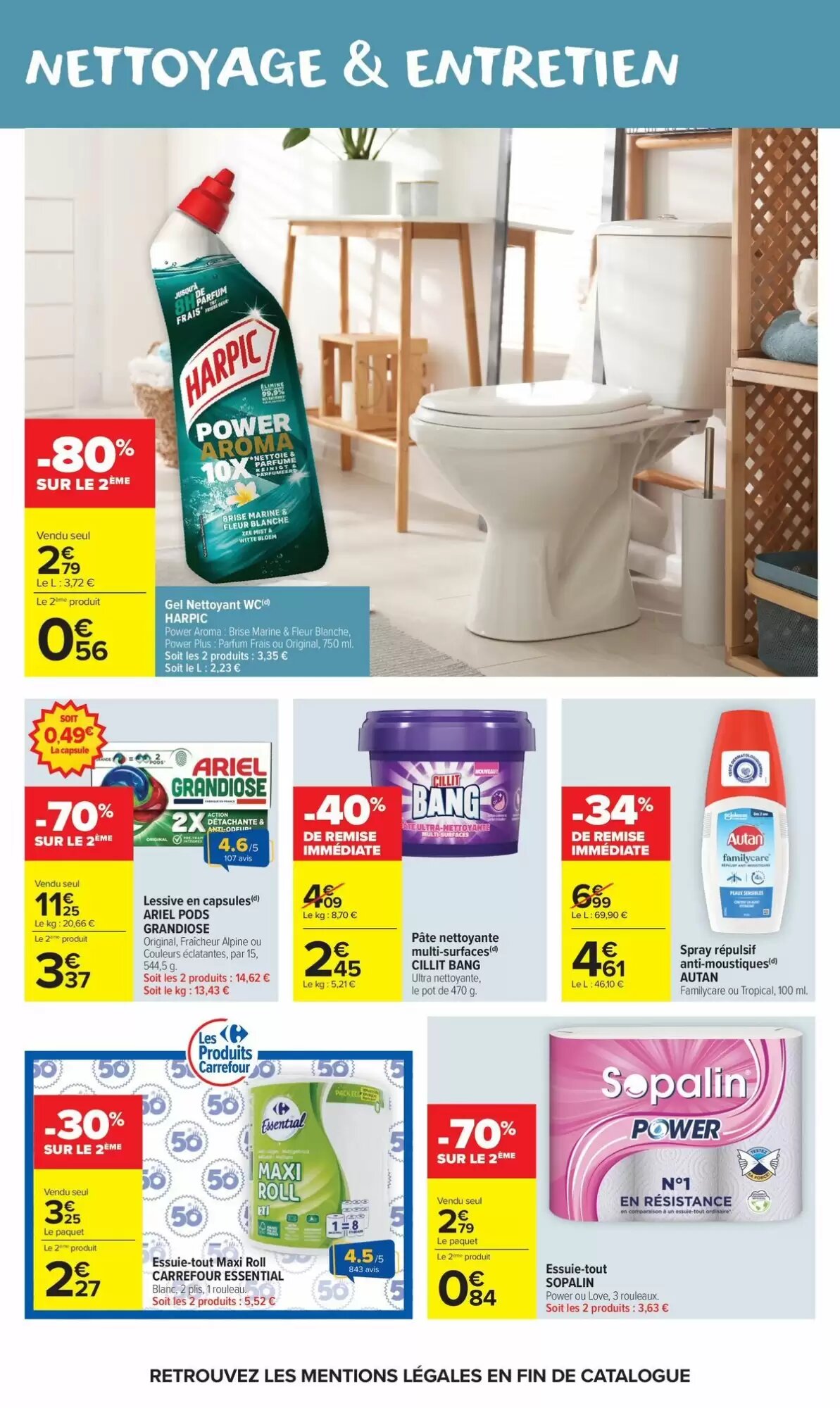 Prospectus promotionnel Carrefour valable à partir du 13/07/2026 - Page 45.