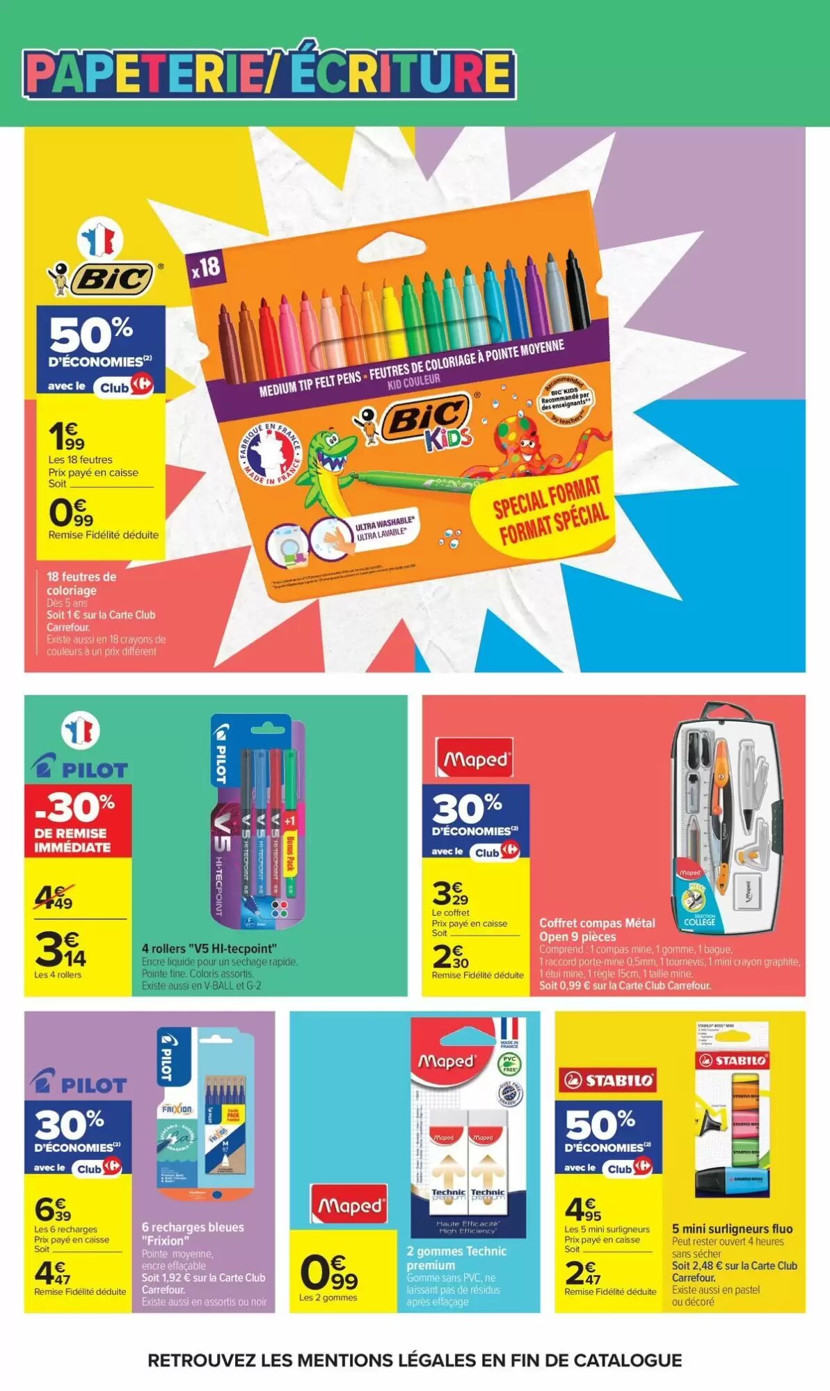Prospectus promotionnel Carrefour valable à partir du 13/07/2026 - Page 54.