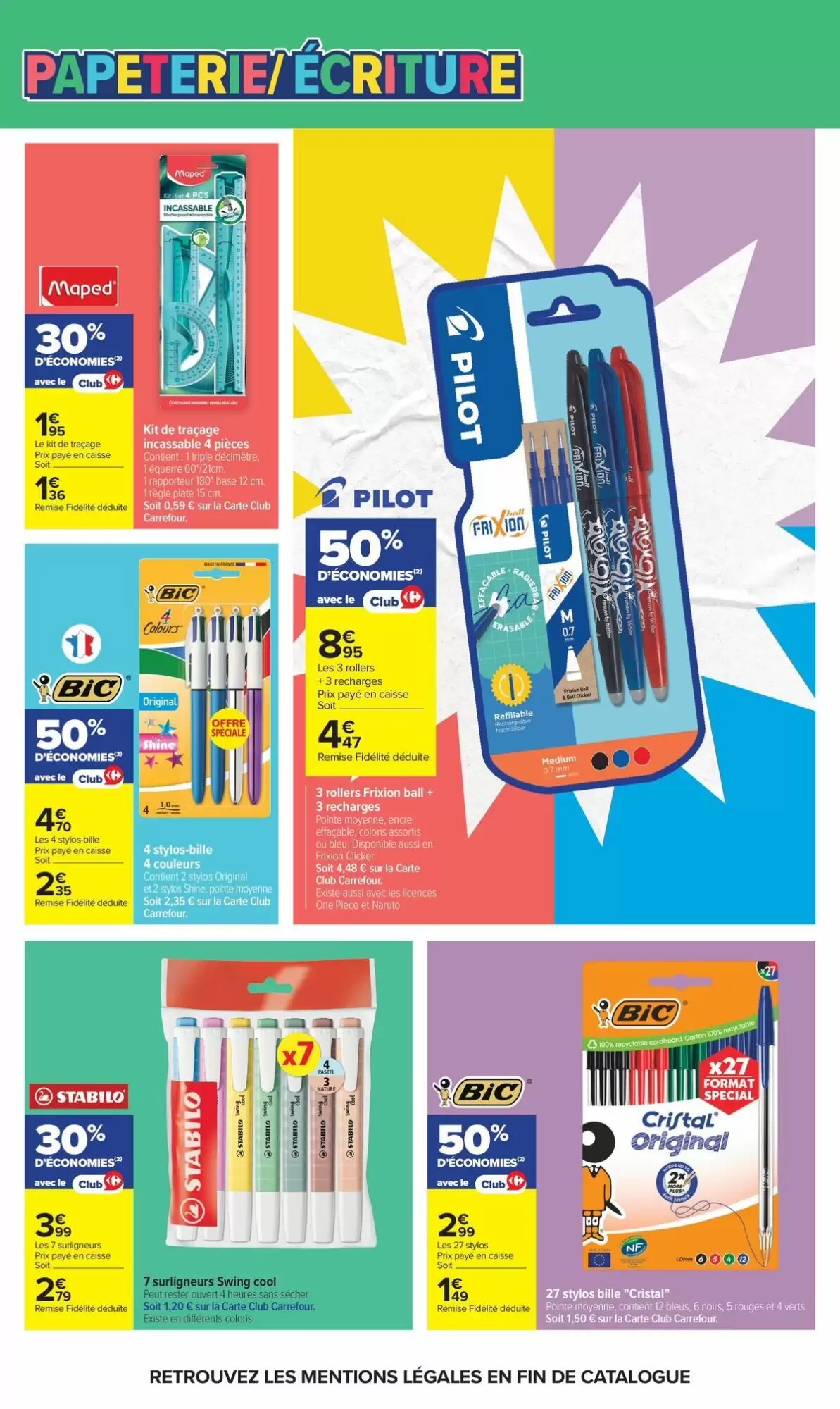 Prospectus promotionnel Carrefour valable à partir du 13/07/2026 - Page 55.