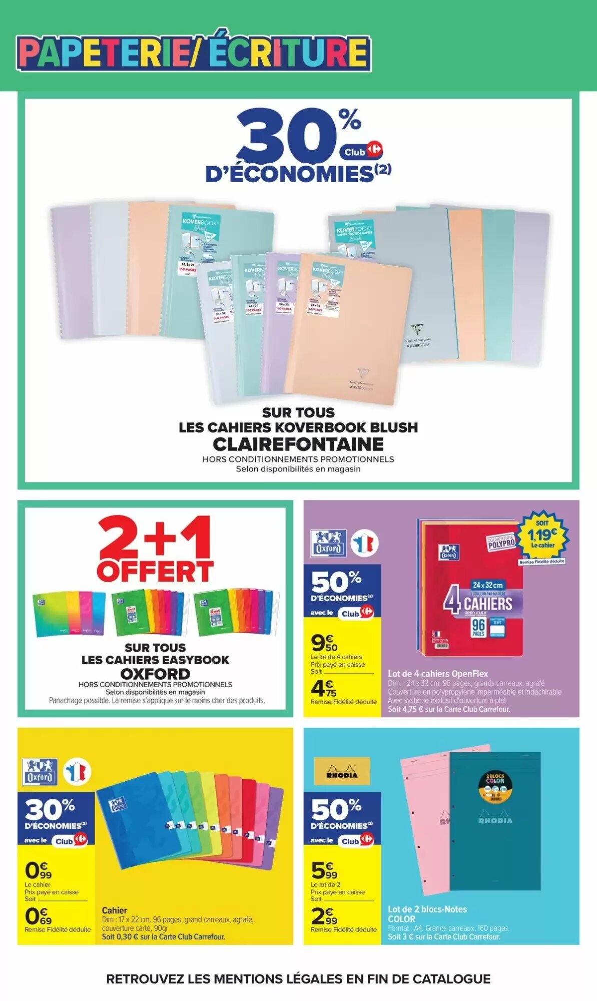 Prospectus promotionnel Carrefour valable à partir du 13/07/2026 - Page 56.