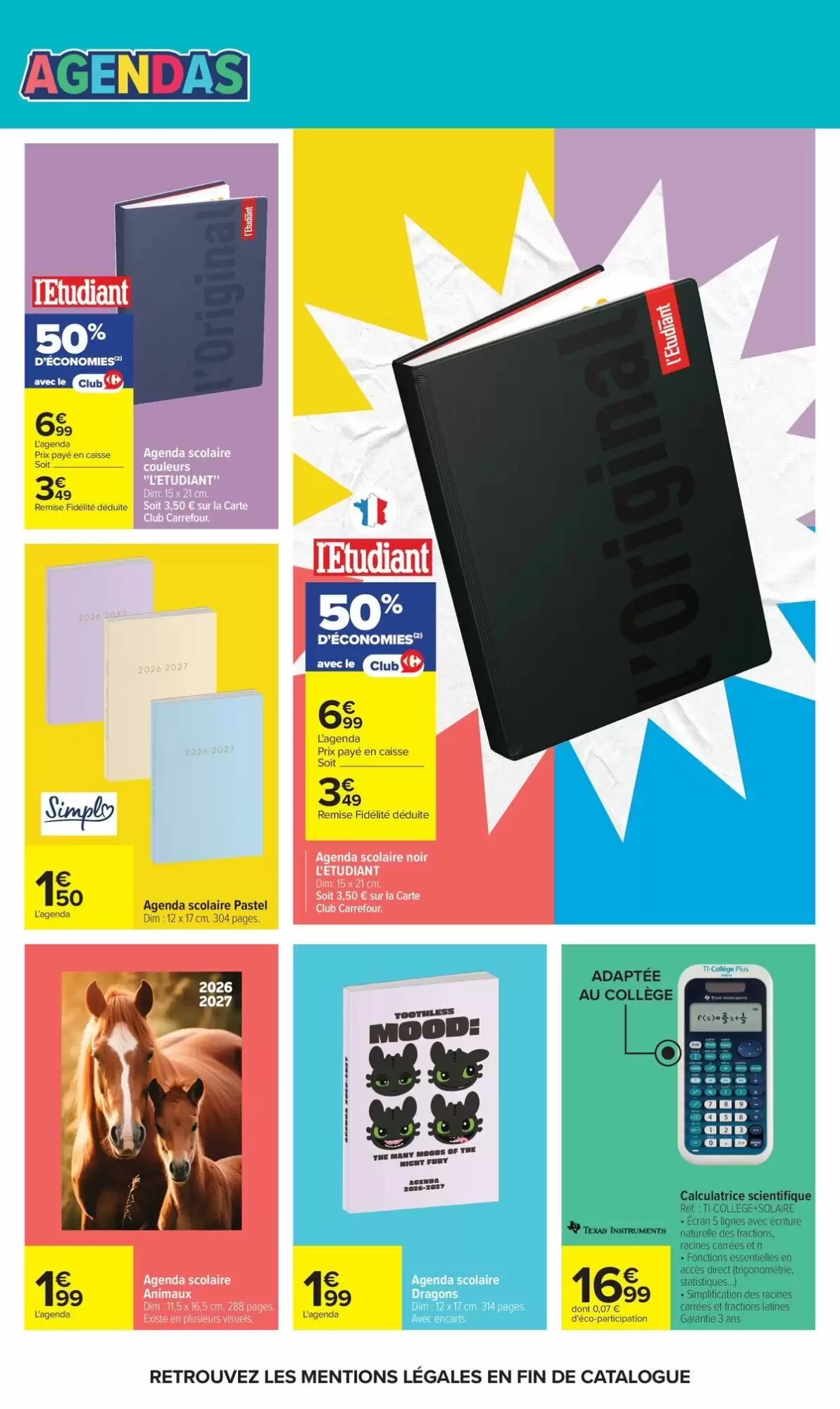 Prospectus promotionnel Carrefour valable à partir du 13/07/2026 - Page 57.