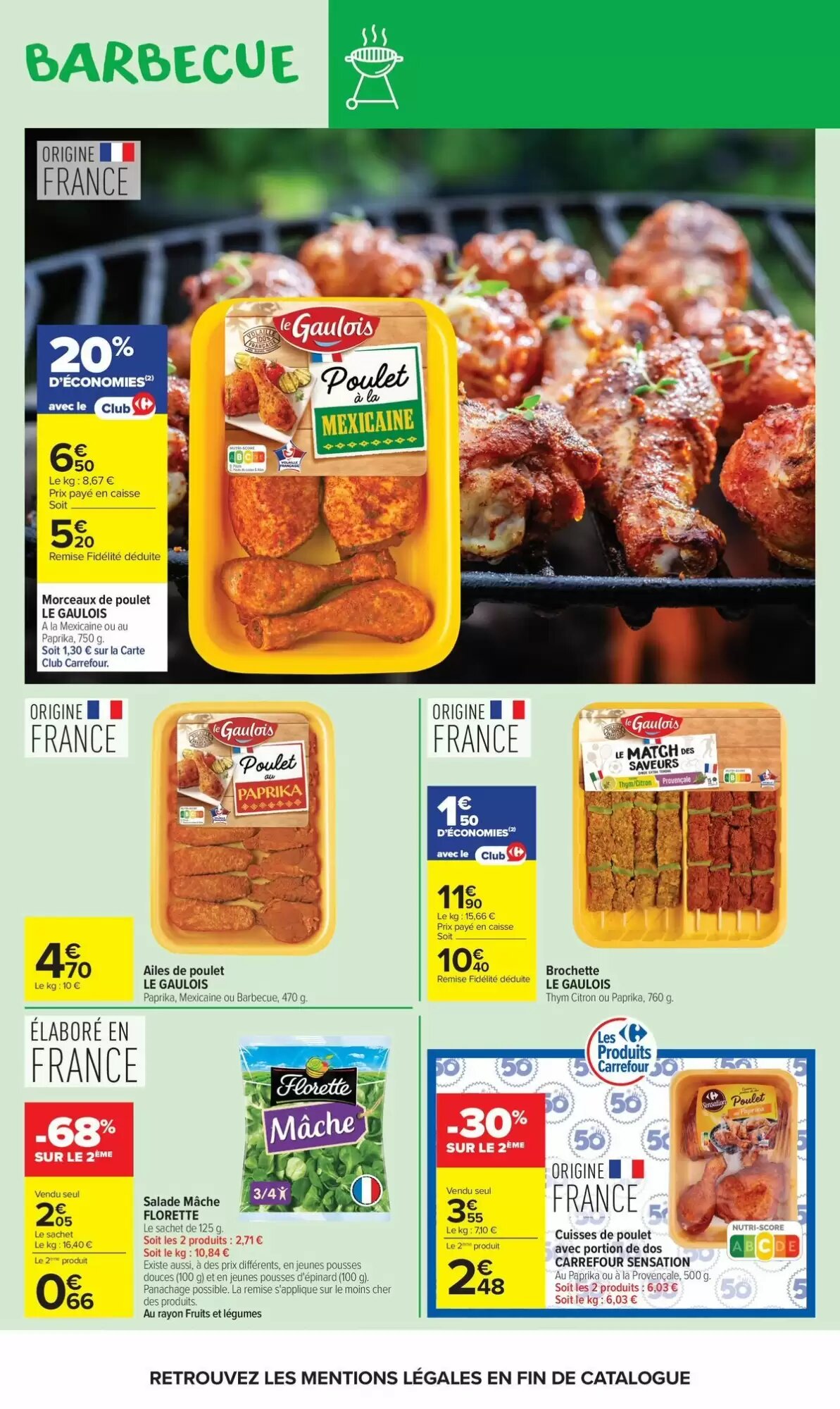 Prospectus promotionnel Carrefour valable à partir du 13/07/2026 - Page 6.