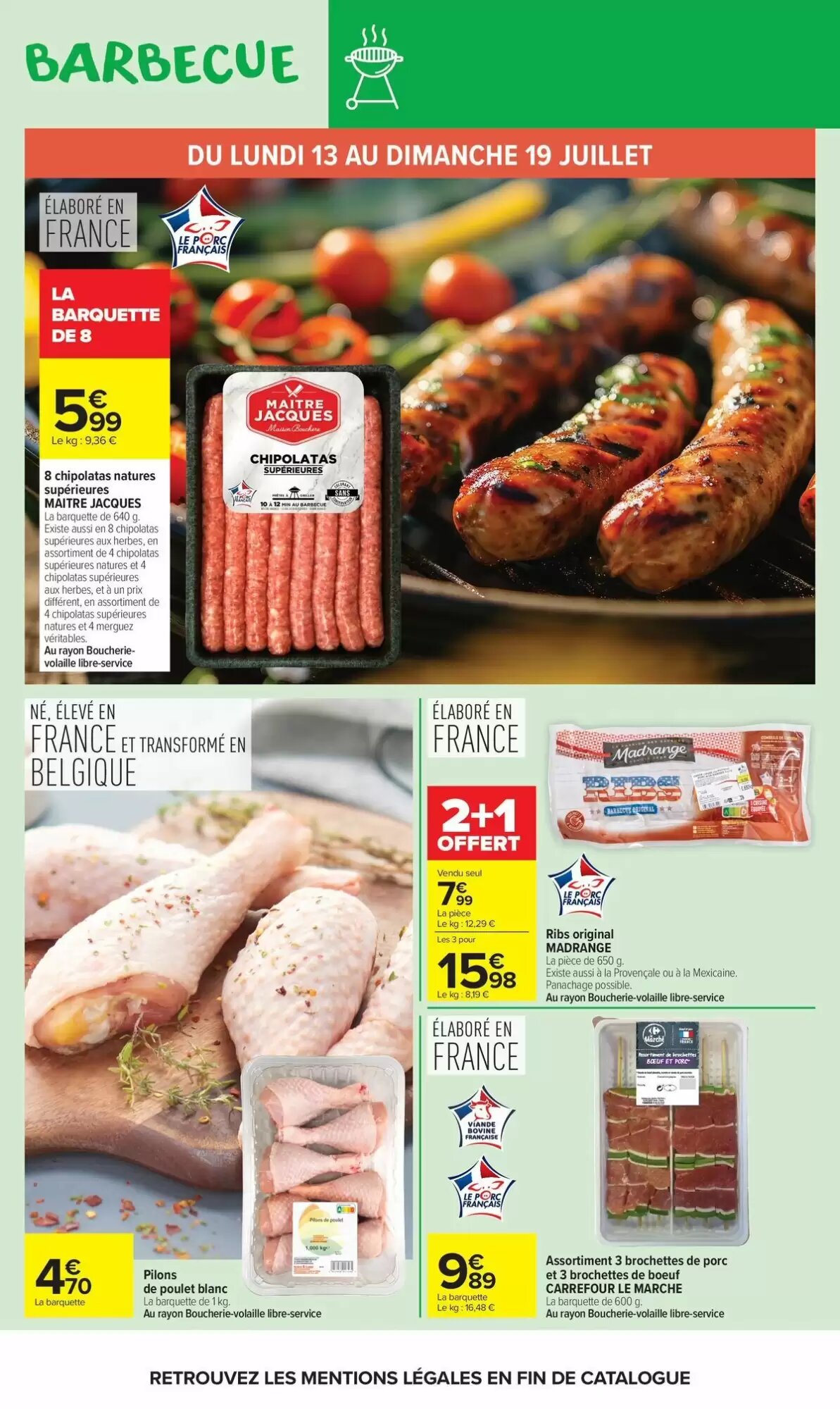 Prospectus promotionnel Carrefour valable à partir du 13/07/2026 - Page 8.