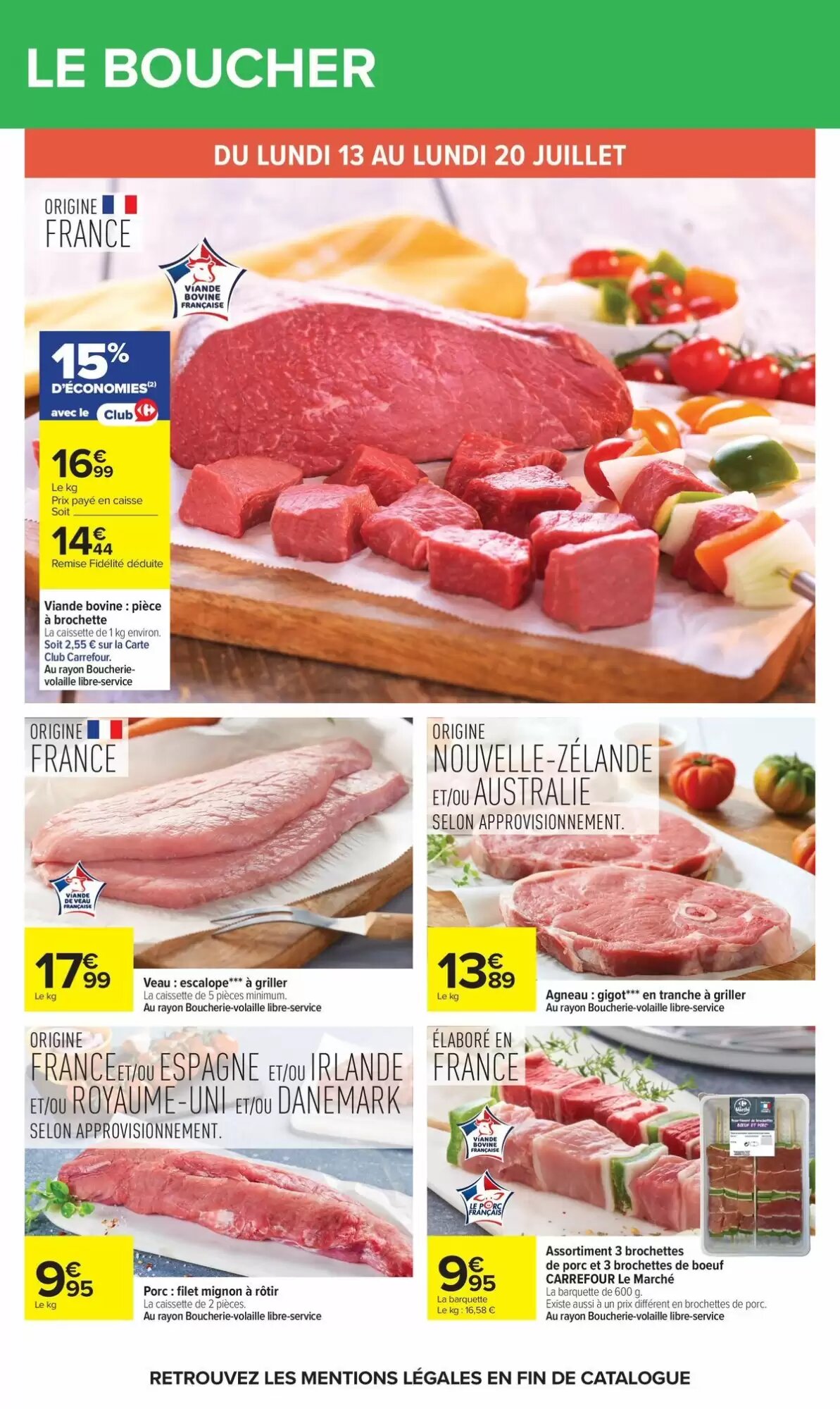 Prospectus promotionnel Carrefour valable à partir du 13/07/2026 - Page 24.