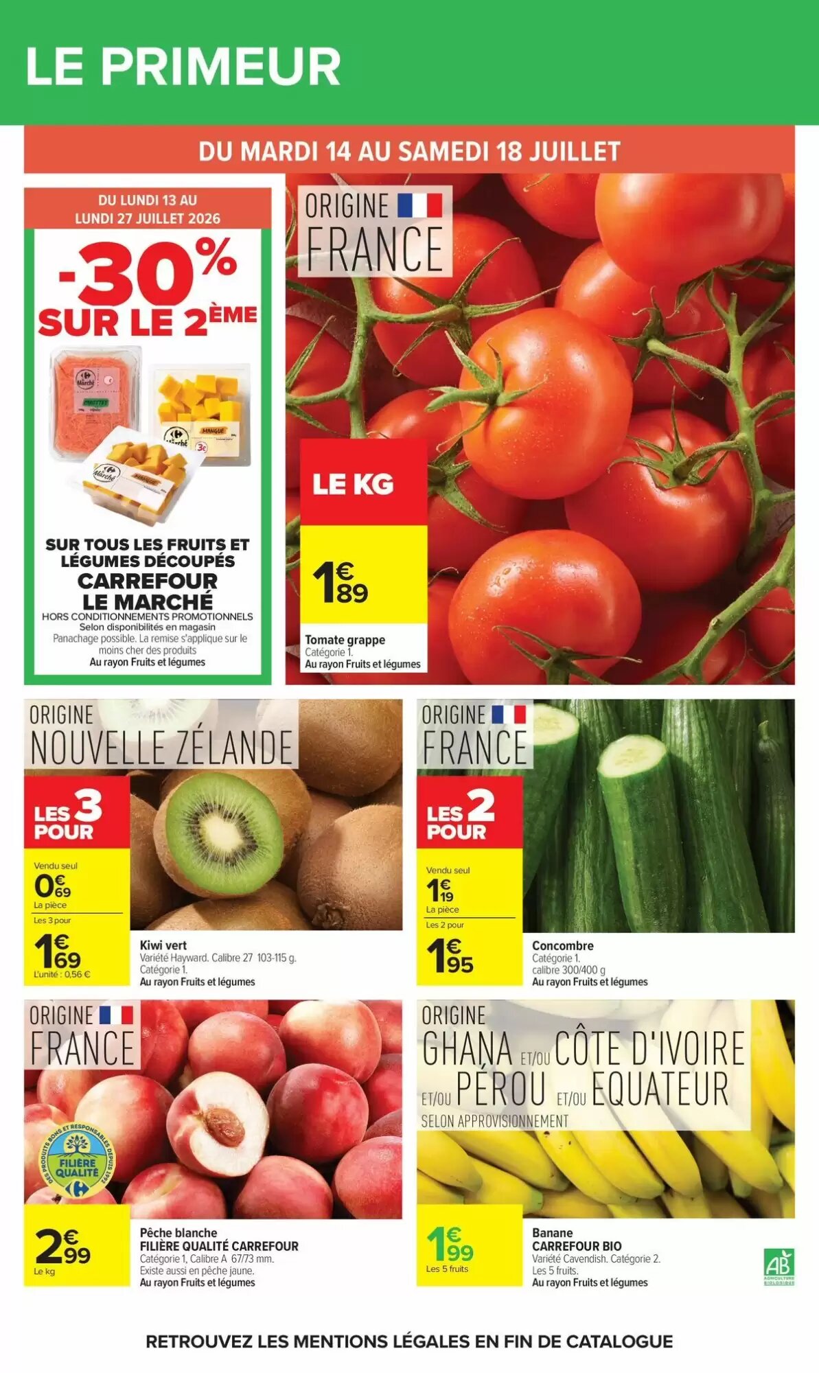Prospectus promotionnel Carrefour valable à partir du 13/07/2026 - Page 27.