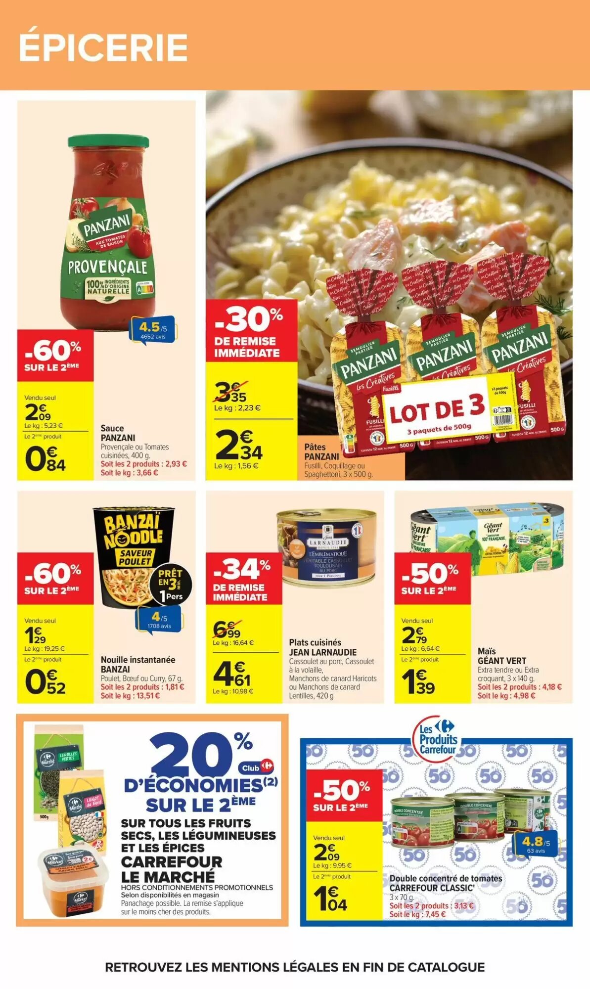 Prospectus promotionnel Carrefour valable à partir du 13/07/2026 - Page 42.