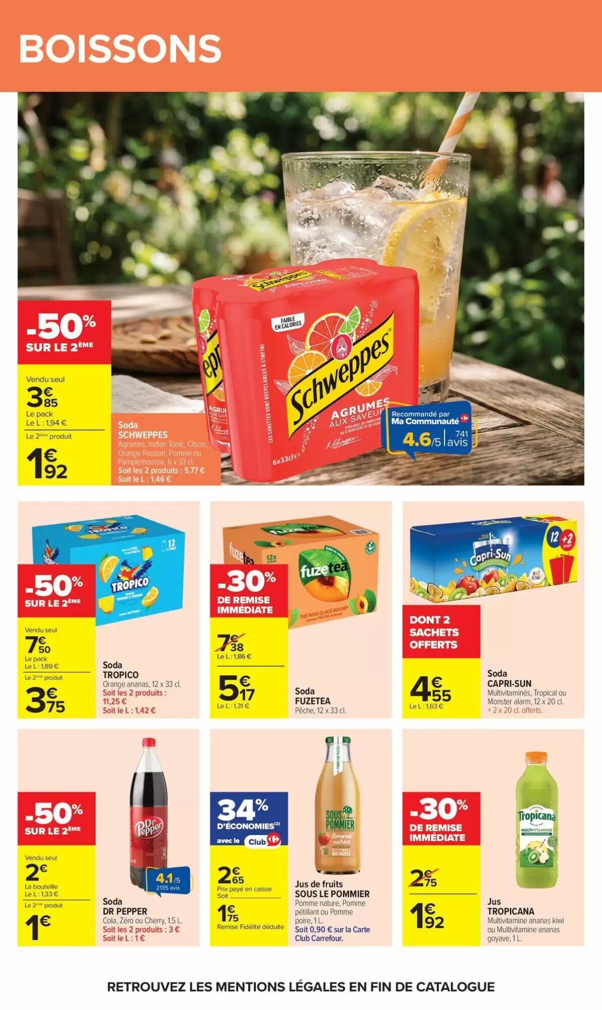 Prospectus promotionnel Carrefour valable à partir du 13/07/2026 - Page 45.
