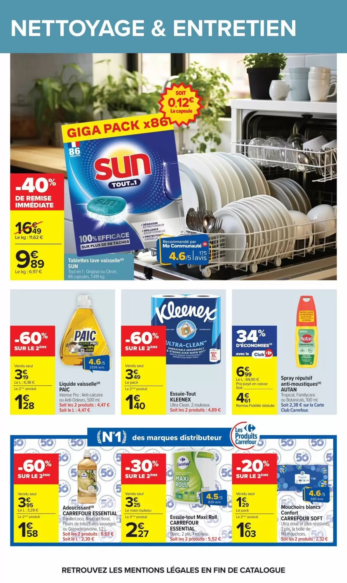 Prospectus promotionnel Carrefour valable à partir du 13/07/2026 - Page 50.