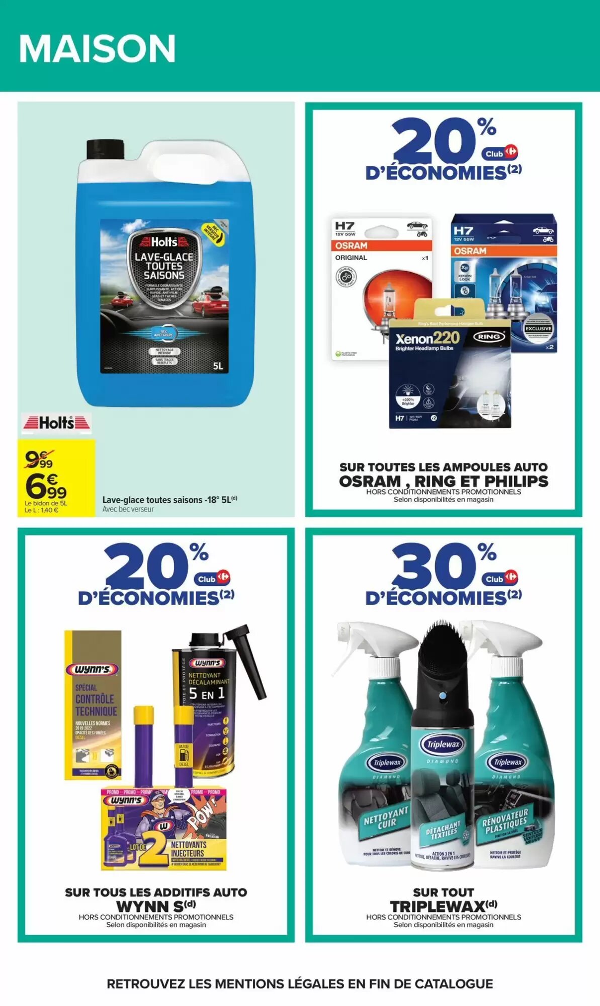 Prospectus promotionnel Carrefour valable à partir du 13/07/2026 - Page 60.