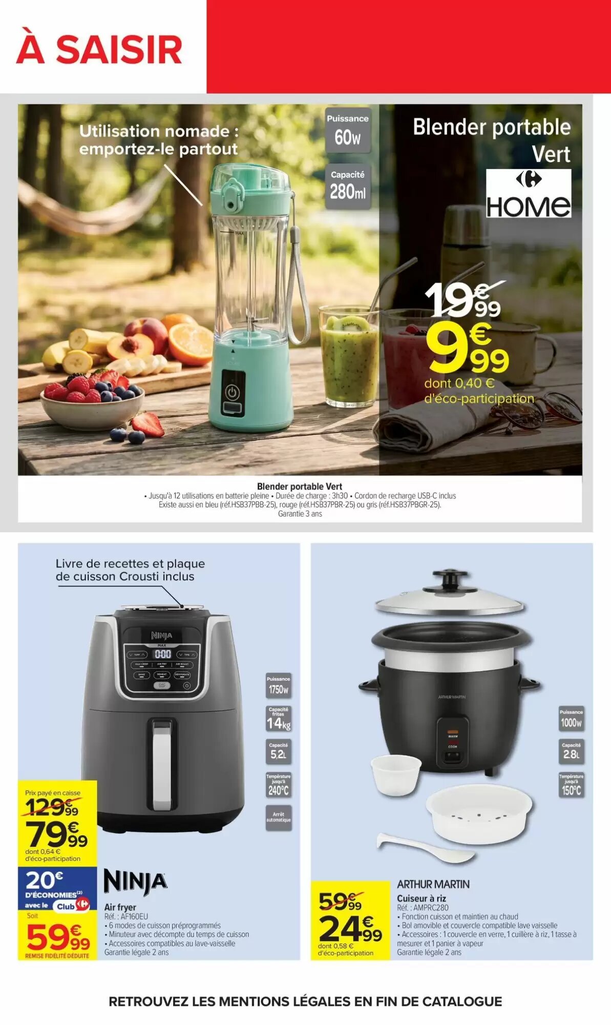 Prospectus promotionnel Carrefour valable à partir du 13/07/2026 - Page 67.