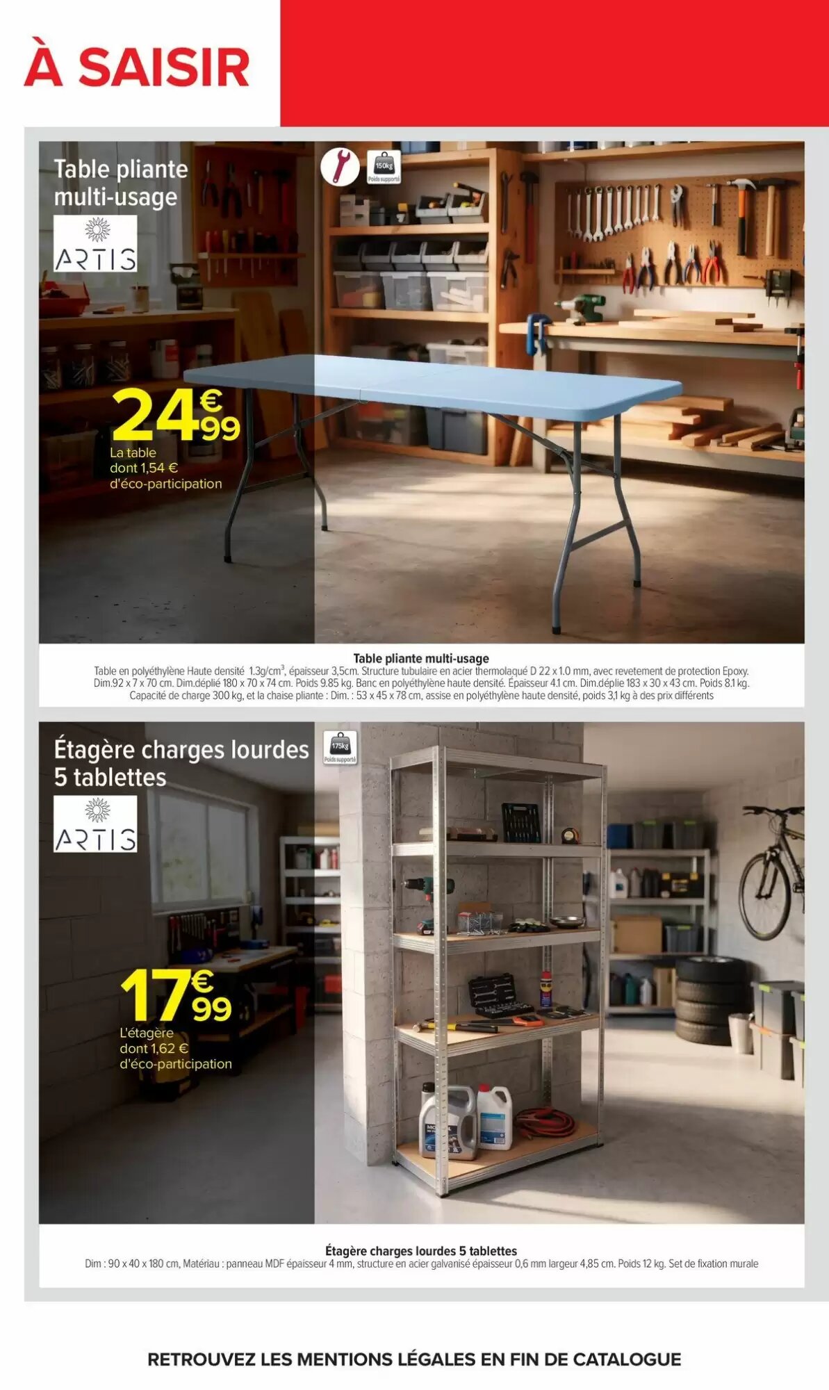 Prospectus promotionnel Carrefour valable à partir du 13/07/2026 - Page 70.