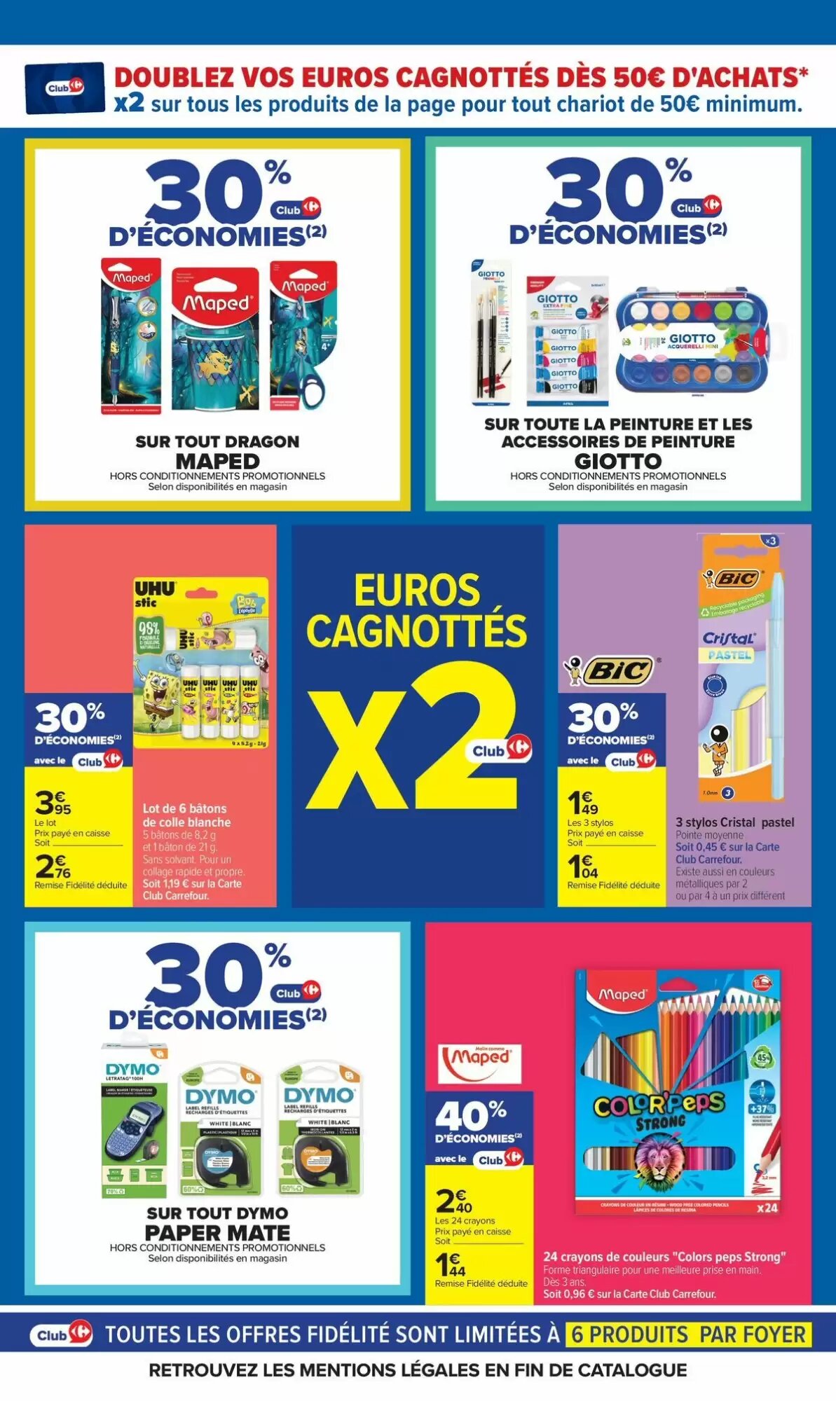 Prospectus promotionnel Carrefour valable à partir du 13/07/2026 - Page 74.