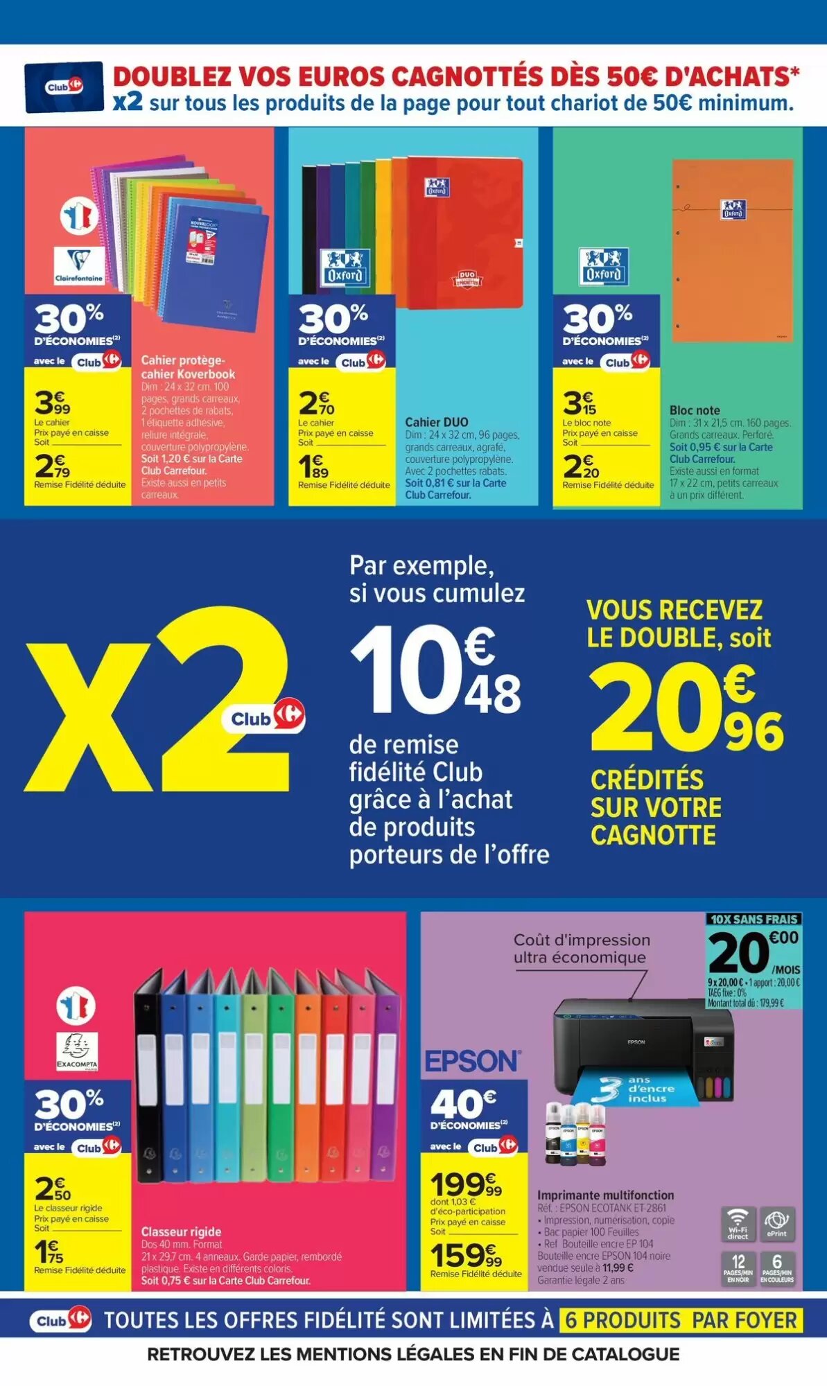 Prospectus promotionnel Carrefour valable à partir du 13/07/2026 - Page 75.