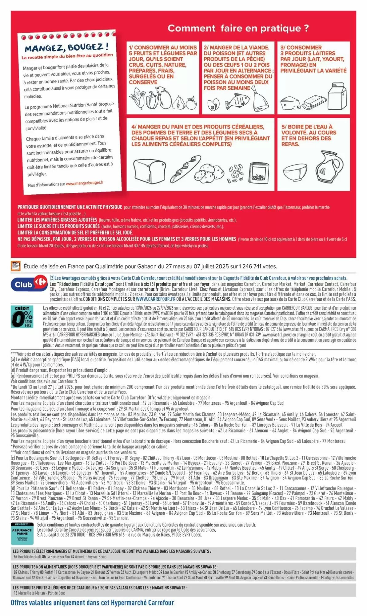 Prospectus promotionnel Carrefour valable à partir du 13/07/2026 - Page 81.