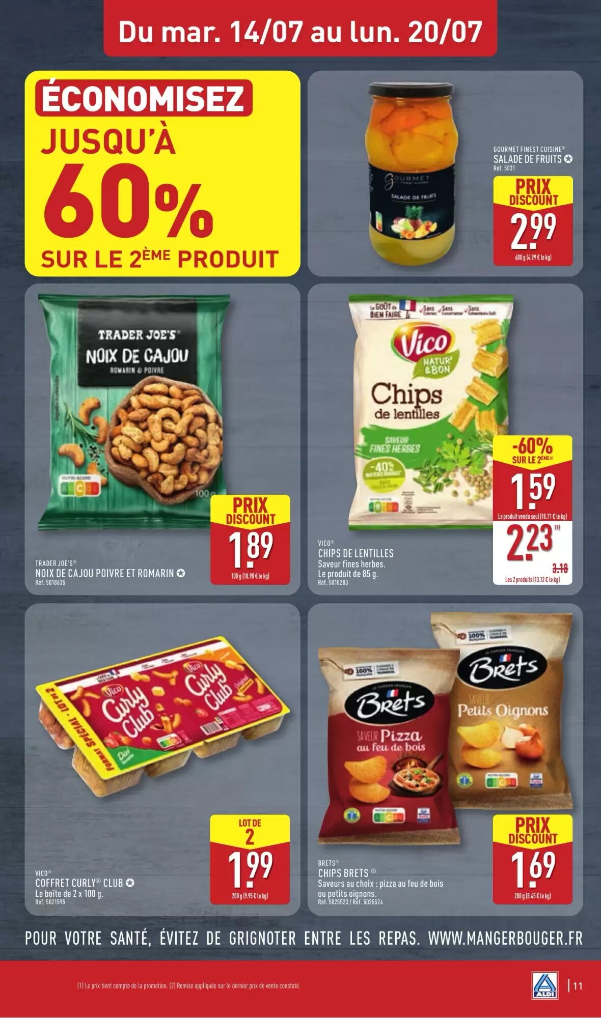 Prospectus promotionnel ALDI valable à partir du 14/07/2026 - Page 13.